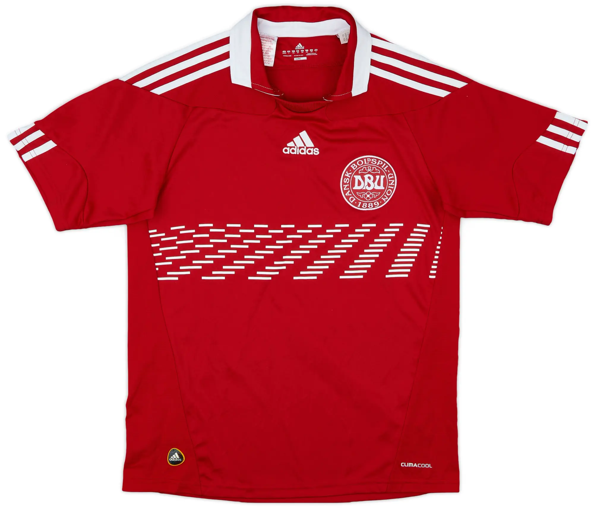 adidas 2010-11 Denmark Home Shirt - 9/10 - (L.Boys)