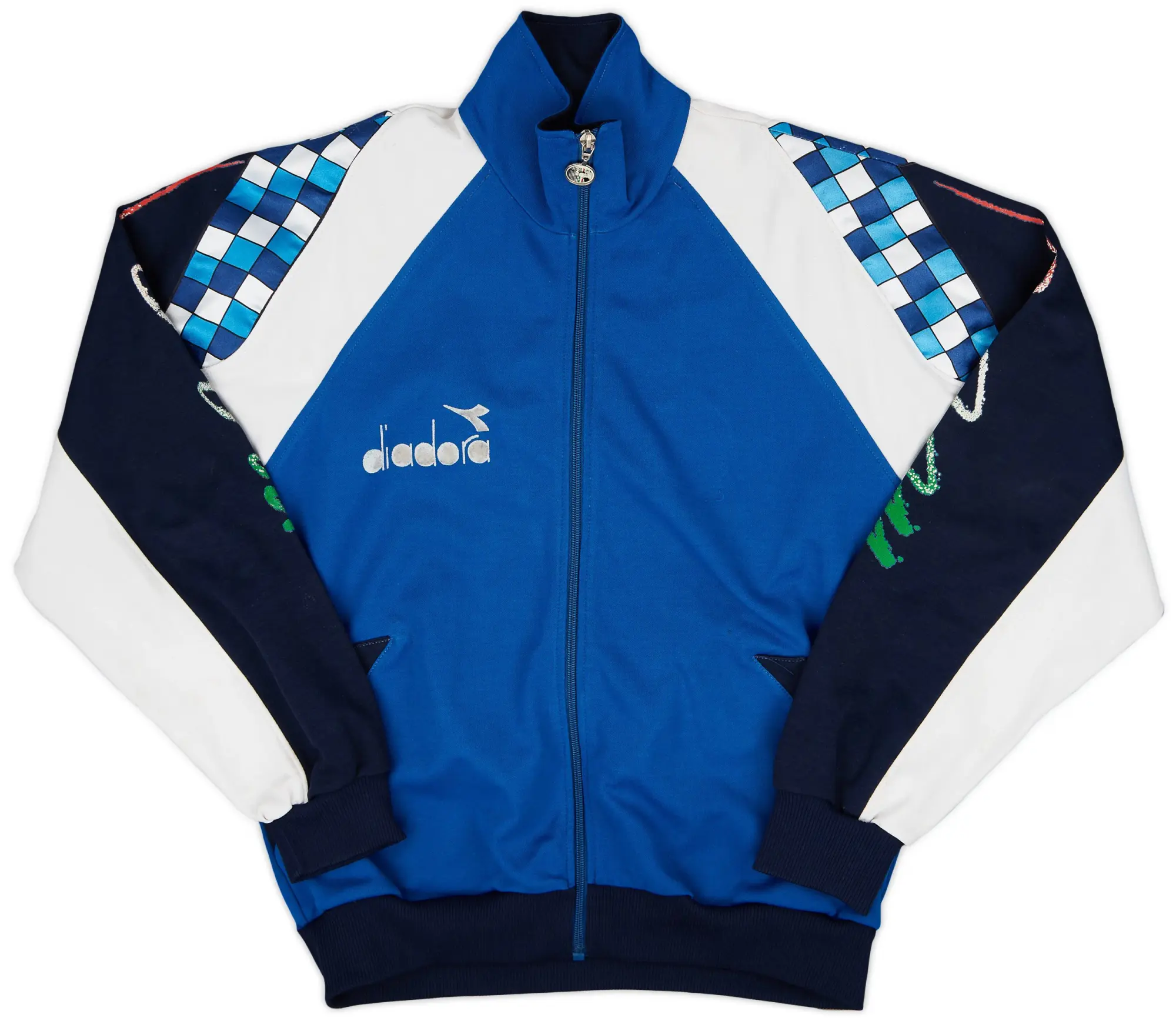 1990 Diadora Track Jacket (Italy) - 5/10 - (XXL)