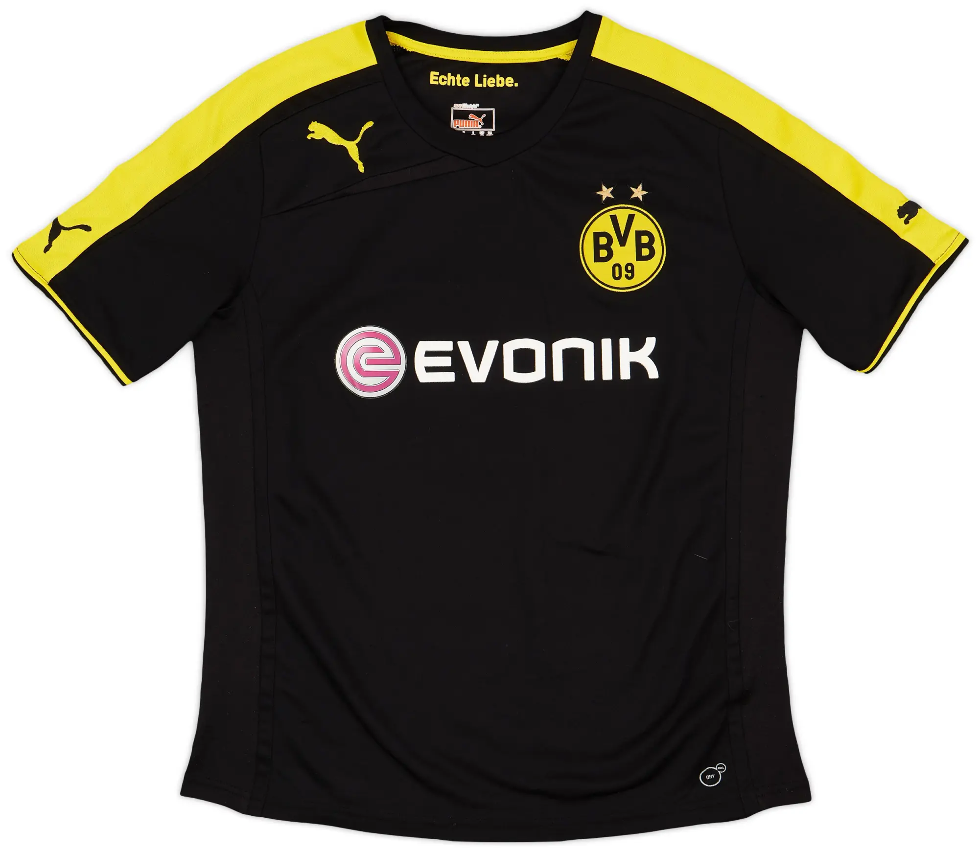 Puma 2013-14 Borussia Dortmund Away Shirt - 7/10 - (XL.Boys)