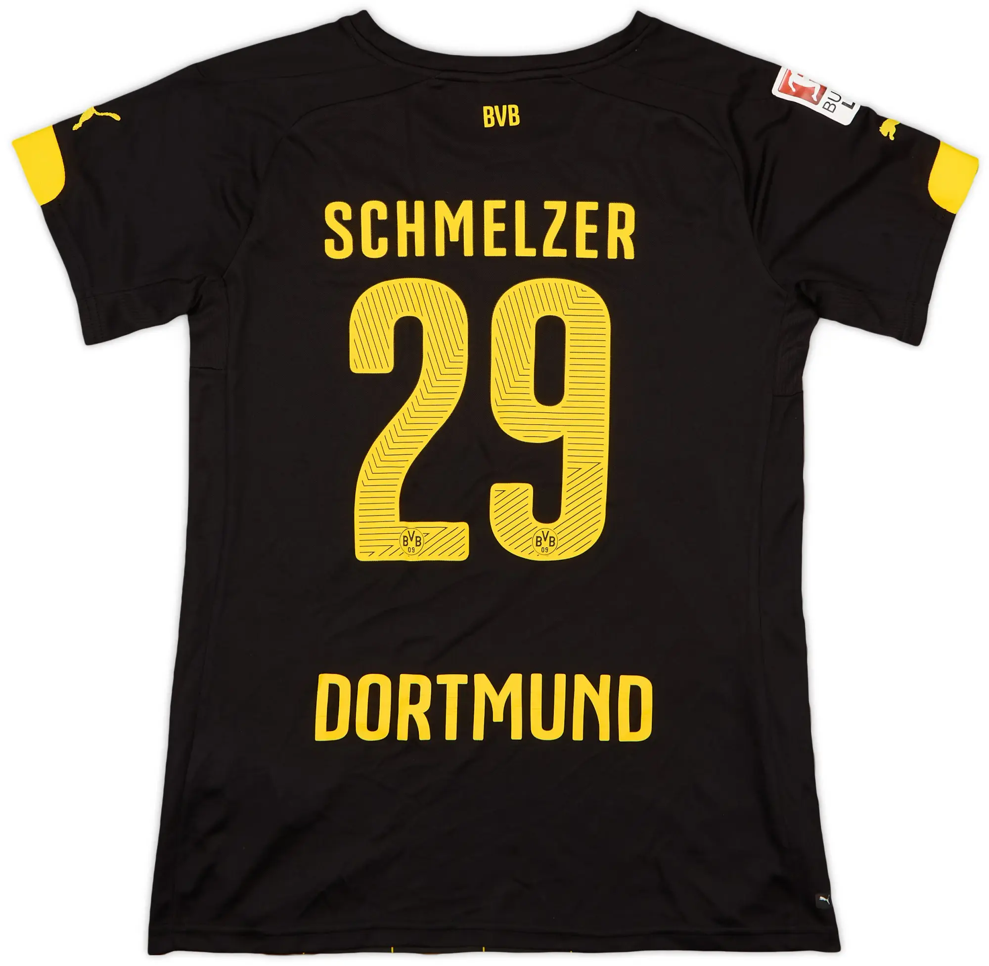 Puma 2014-16 Borussia Dortmund Away Shirt Schmelzer #29 (Women's S)