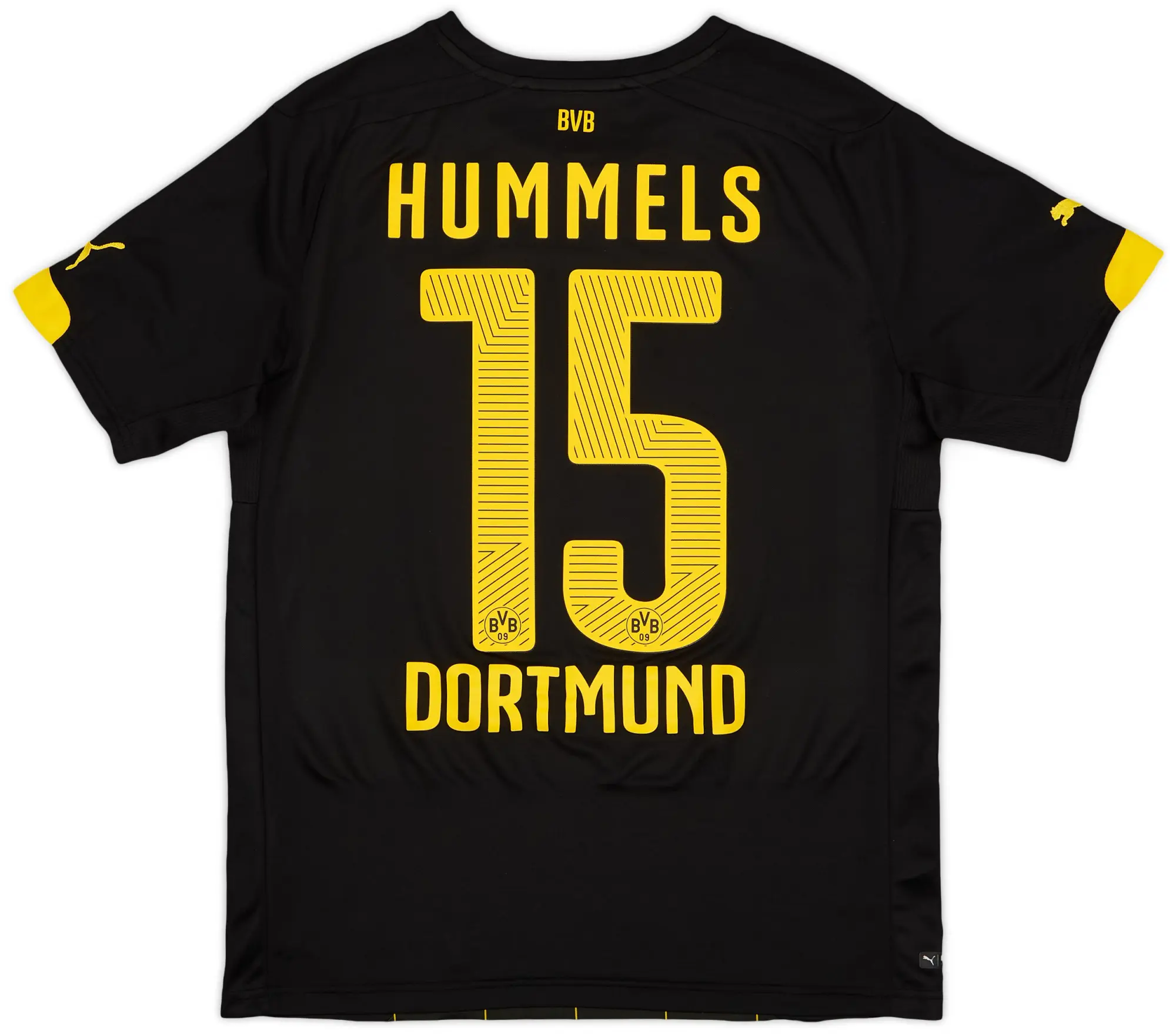 Puma 2014-16 Borussia Dortmund Away Shirt Hummels #15 - 8/10 - (S)