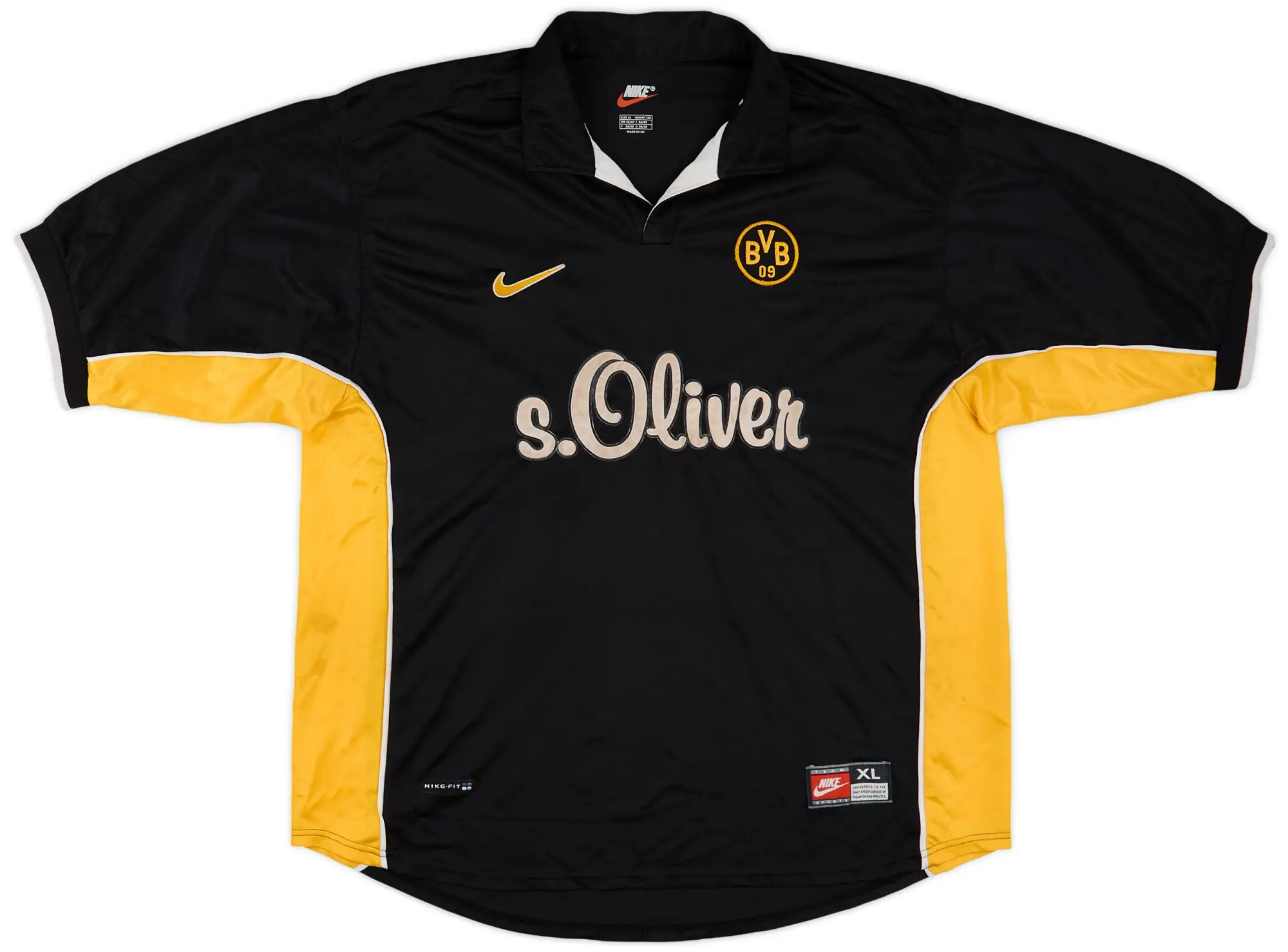 Nike 1998-00 Borussia Dortmund Away Shirt - 6/10 - (XL)