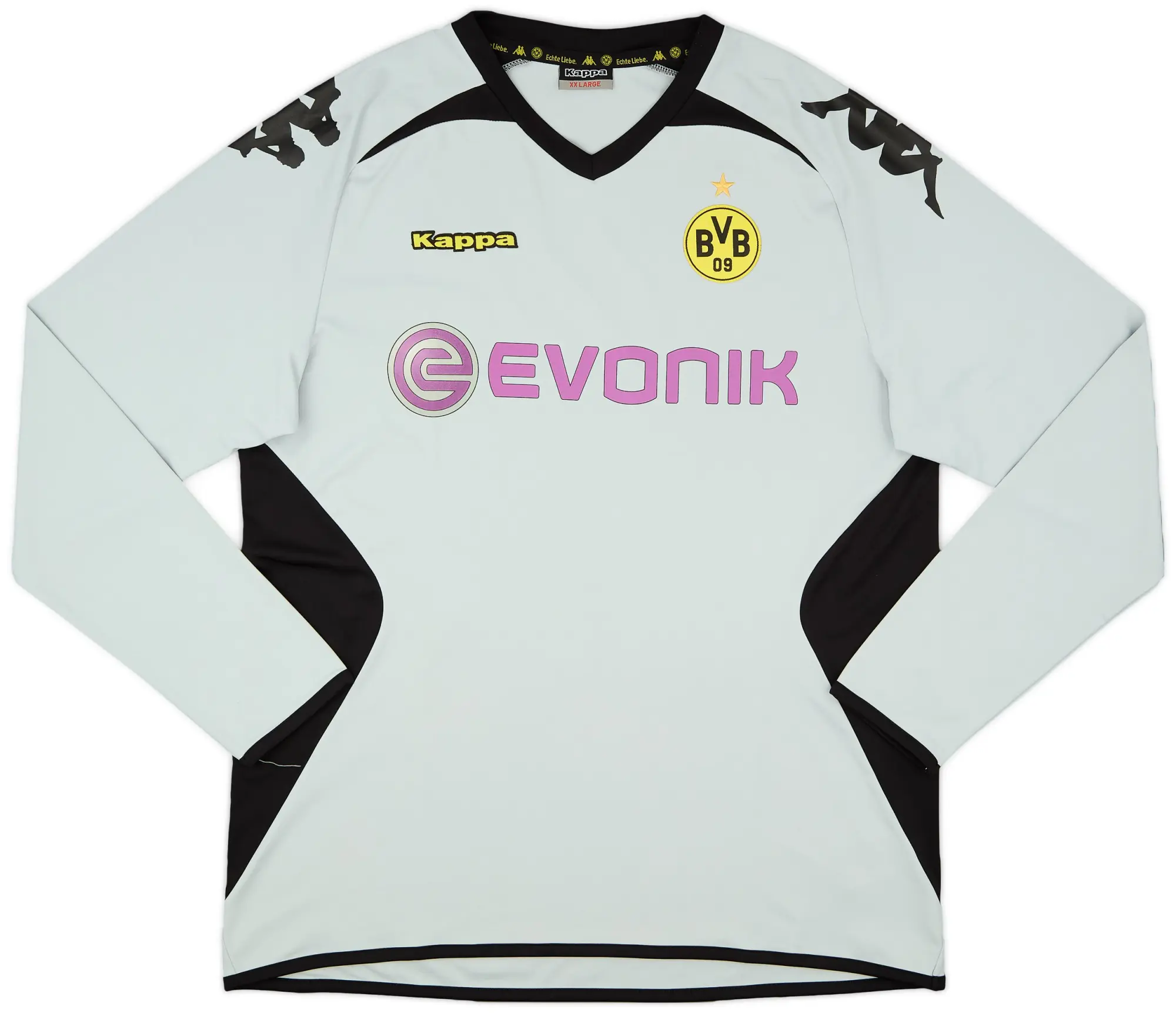 Kappa 2011-12 Borussia Dortmund Grey GK Shirt - 9/10 - (XXL)