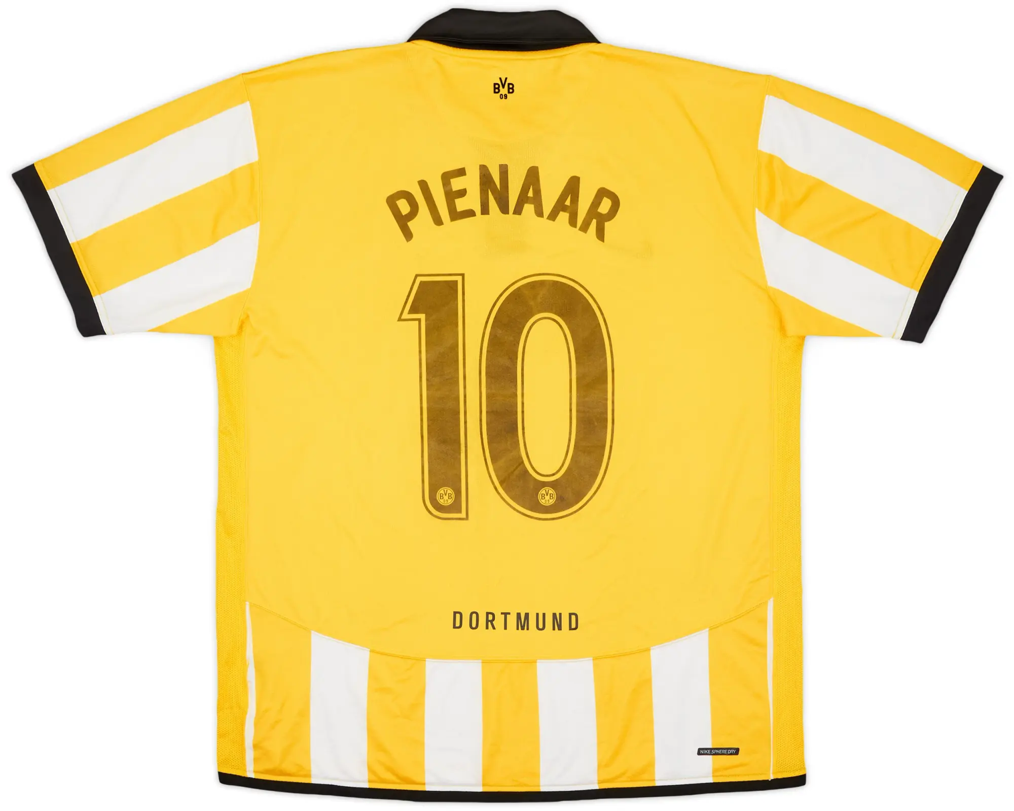 Nike 2006-07 Borussia Dortmund Home Shirt Pienaar #10 - 6/10 - (XXL)