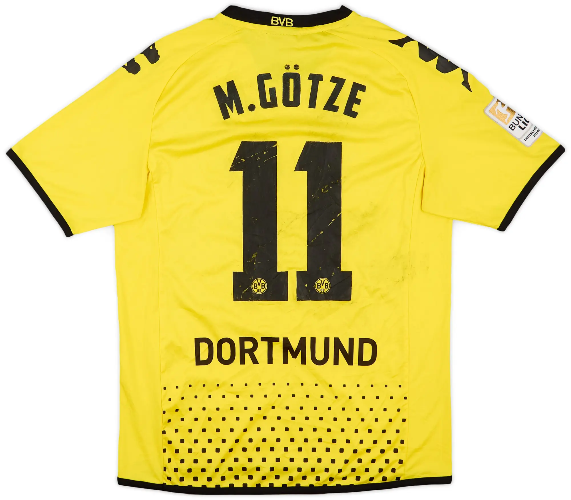 Kappa 2011-12 Borussia Dortmund Home Shirt M.Gotze #11 - 5/10 - (L)