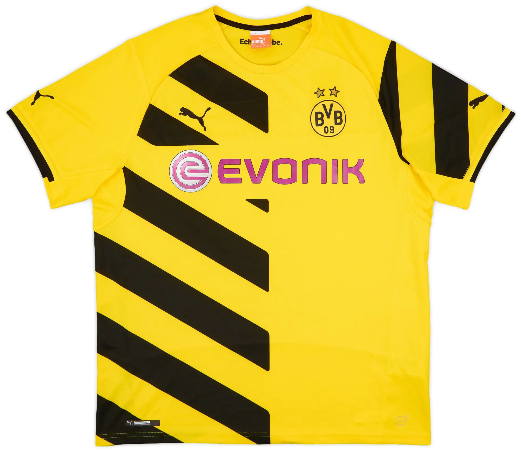 Puma 2014-15 Borussia Dortmund Home Shirt - 8/10 - (XL)