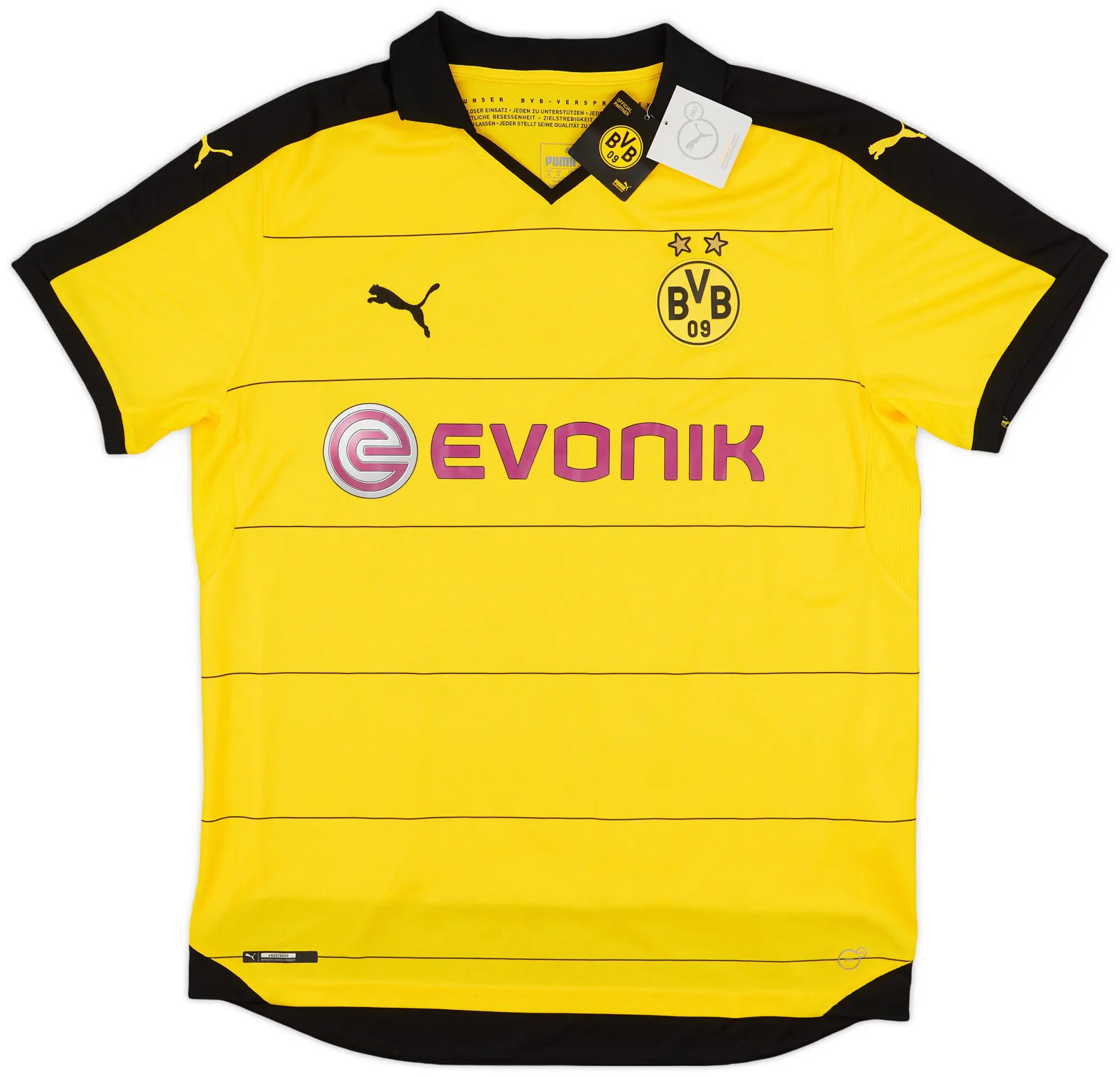 Puma 2015-16 Borussia Dortmund Home Shirt (XL)