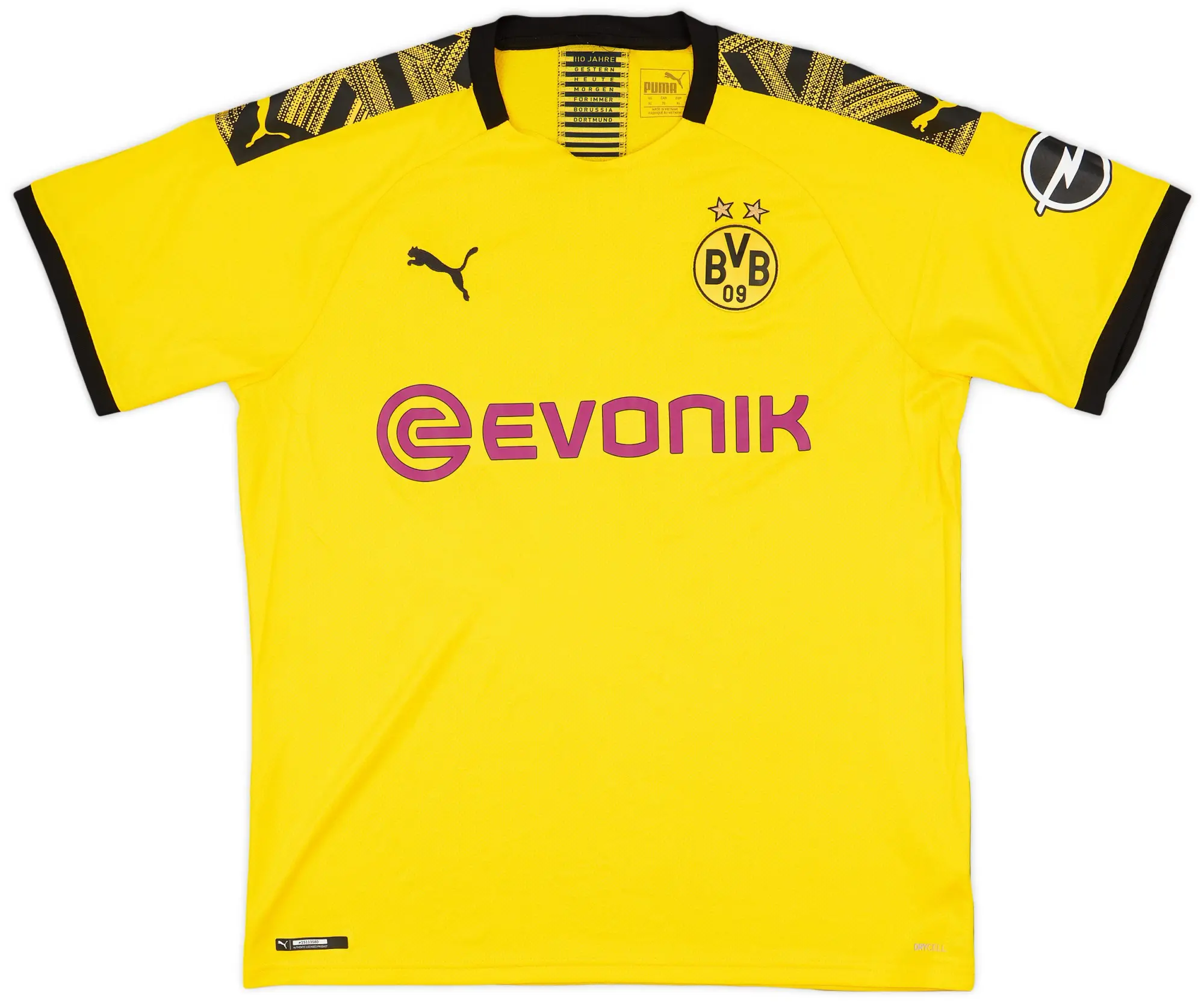 Puma 2019-20 Borussia Dortmund Home Shirt - 6/10 - (XL)