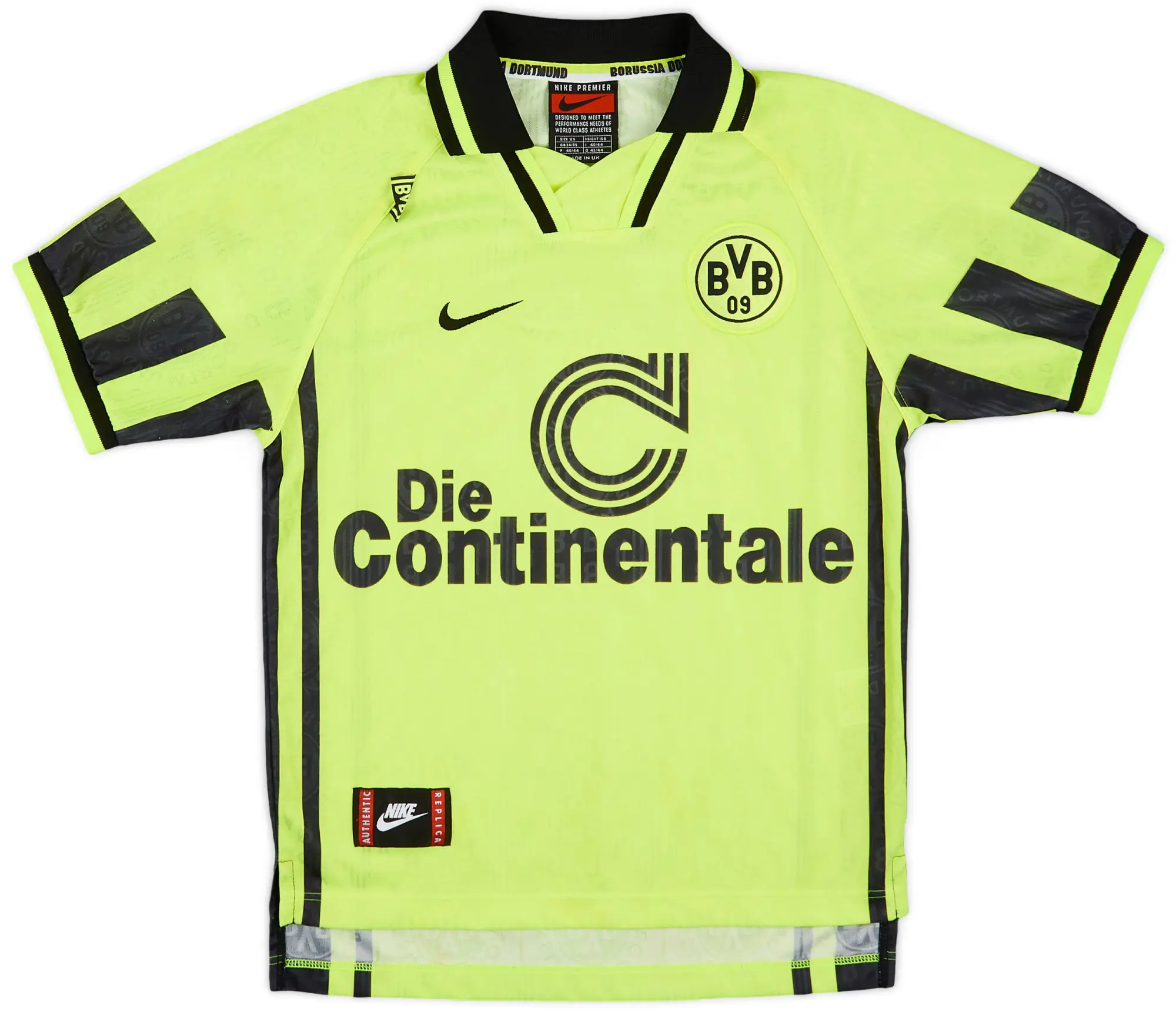 Nike 1996-97 Borussia Dortmund Home Shirt - 9/10 - (XS)