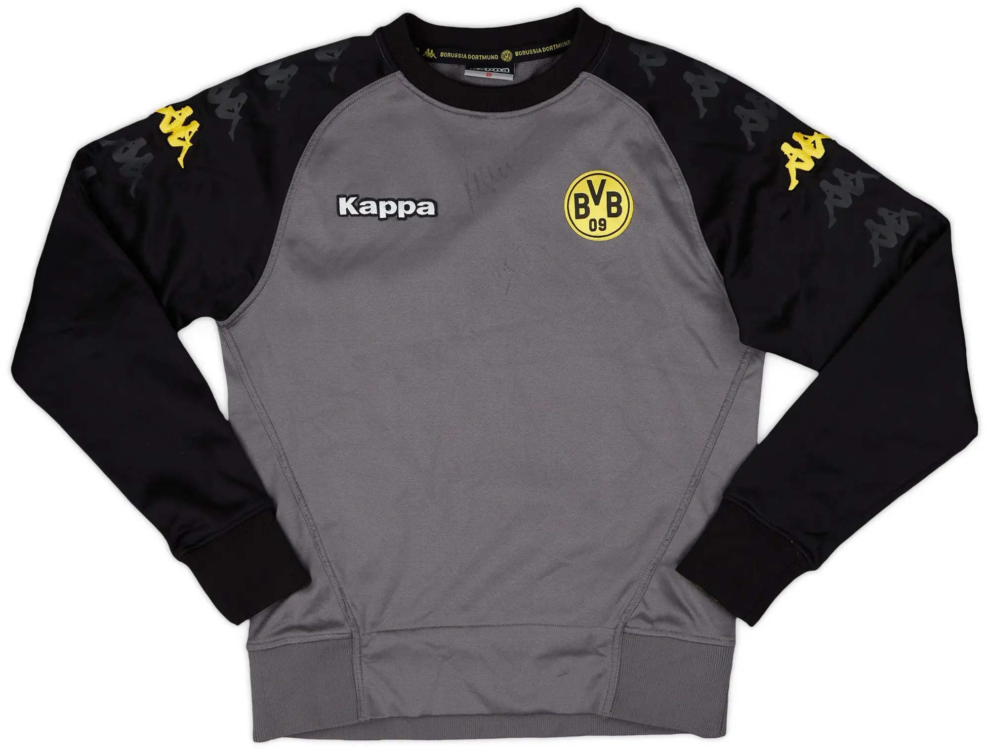 2009-10 Borussia Dortmund Signed Kappa Sweat Top - 8/10 - (S)