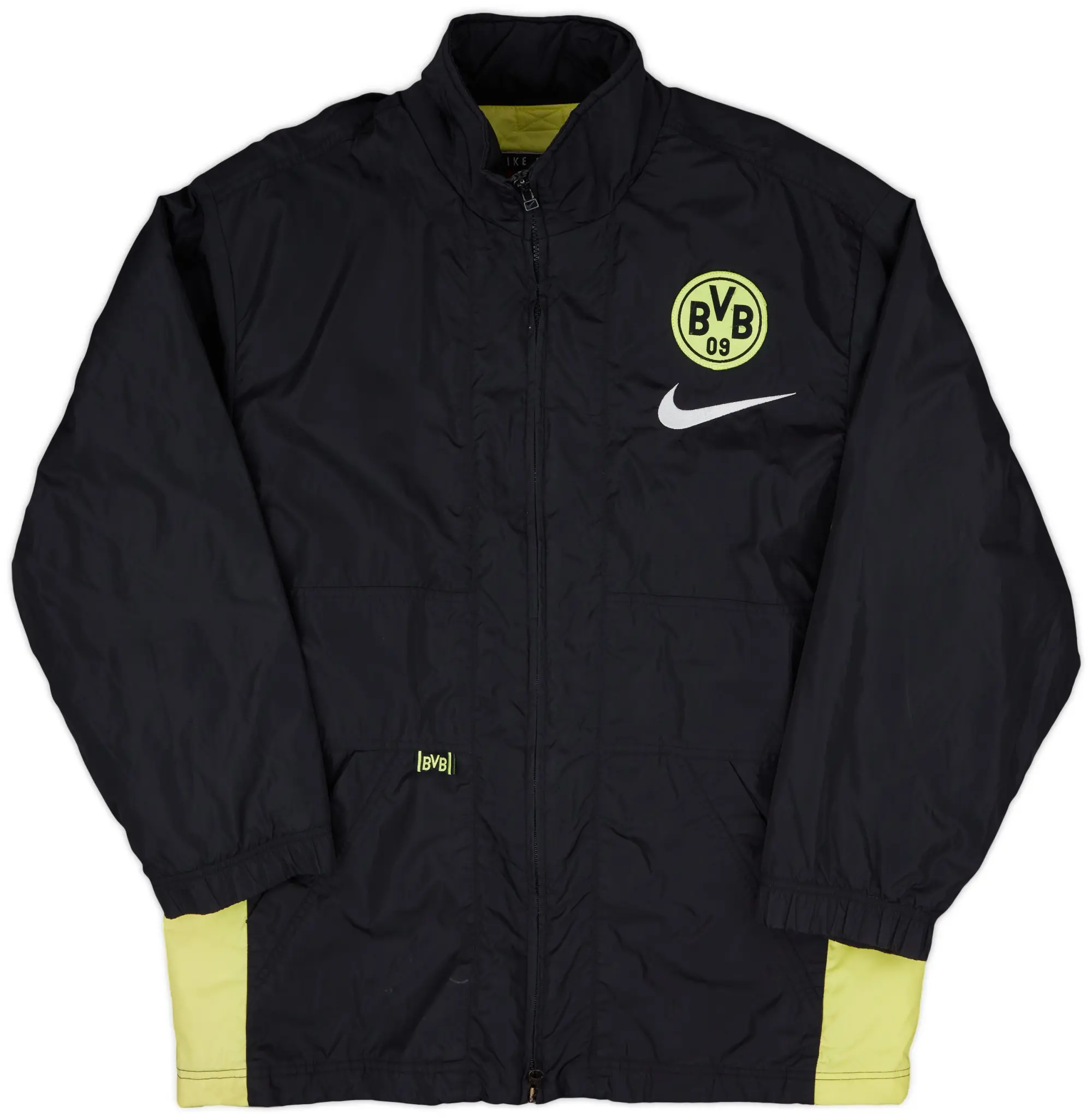 1996-97 Borussia Dortmund Nike Bench Coat - 8/10 - (M)