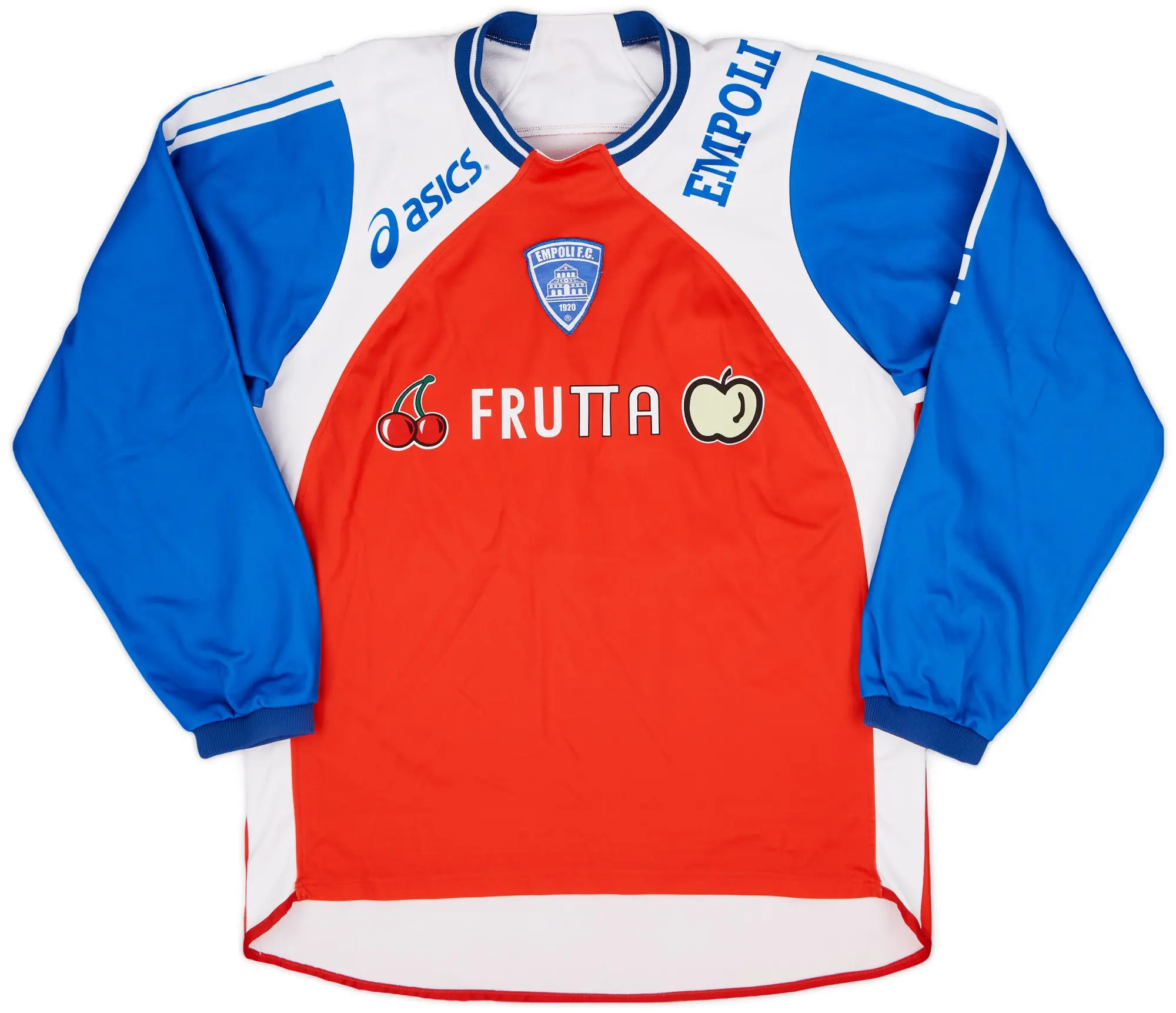 2006-07 Empoli Asics Training L/S Sweat Top - 5/10 - (XL)