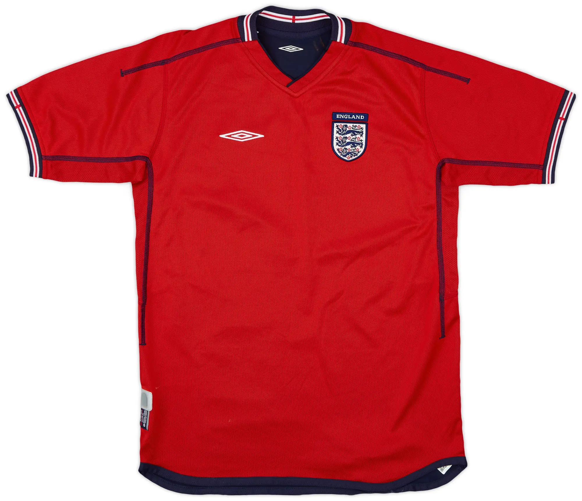 Umbro 2002-04 England Away Shirt - 7/10 - (XL.Boys)