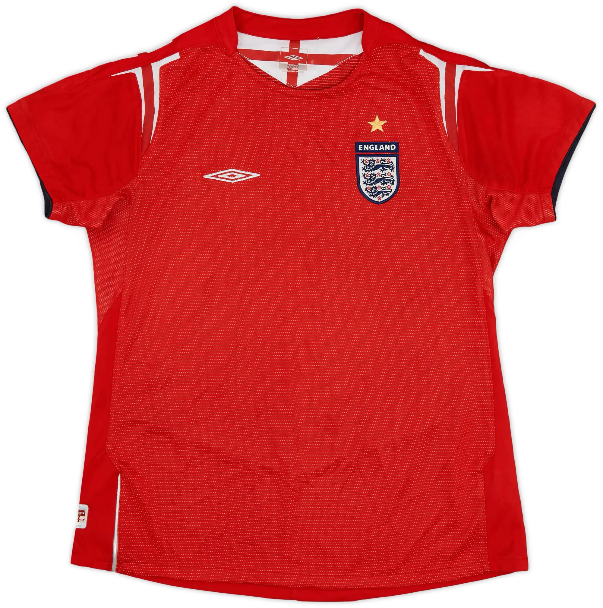 Umbro 2004-06 England Away Shirt - 6/10 - (Women's M)