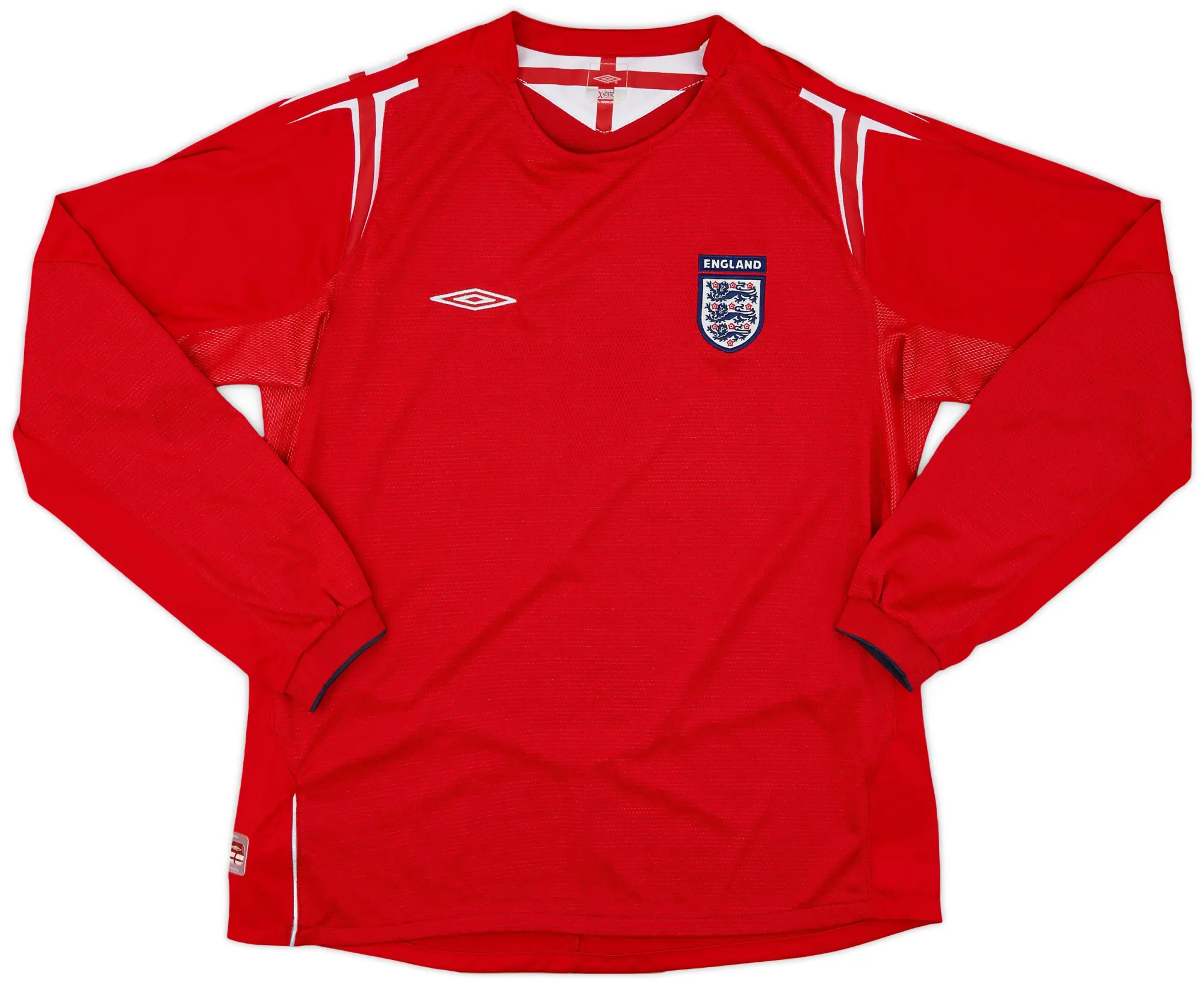 Umbro 2004-06 England Away L/S Shirt - 8/10 - (Women's M)