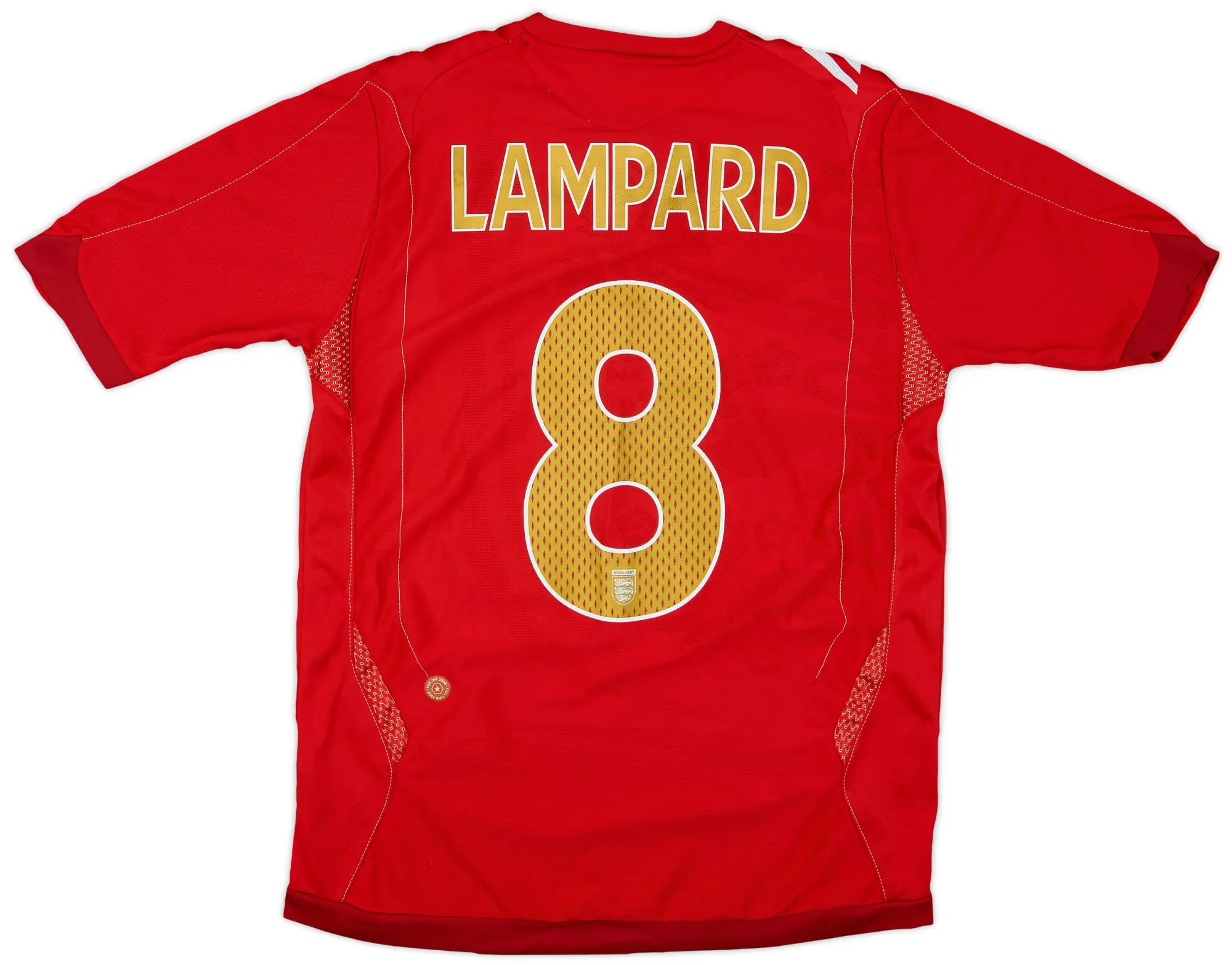 Umbro 2006-08 England Away Shirt Lampard #8 - 9/10 - (S)