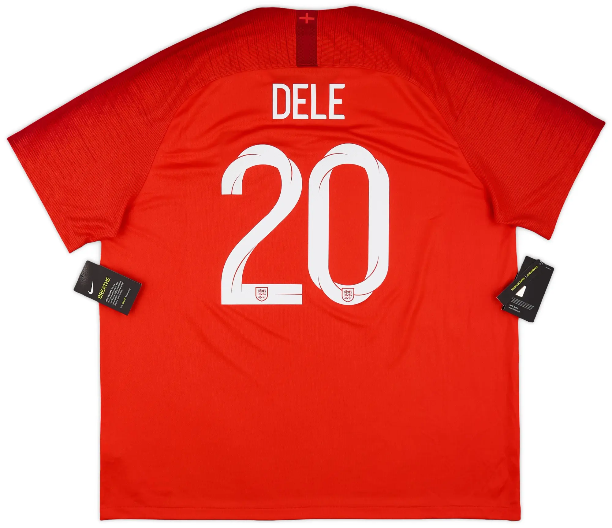 Nike 2018-19 England Away Shirt Dele #20 (XXL)