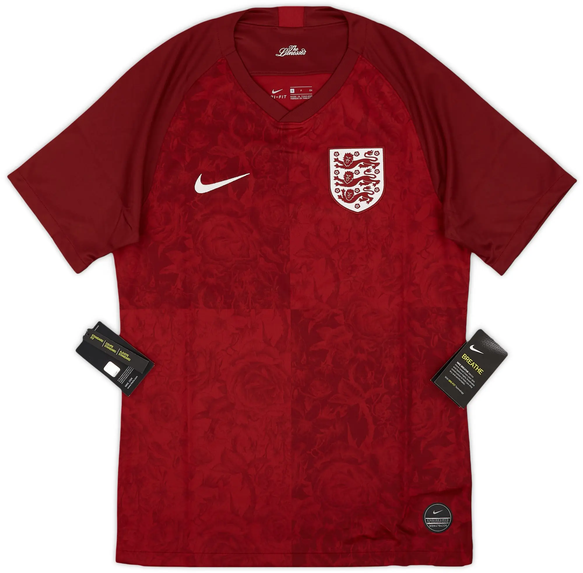 Nike 2019 England Lionesses Away Shirt (Men's S)