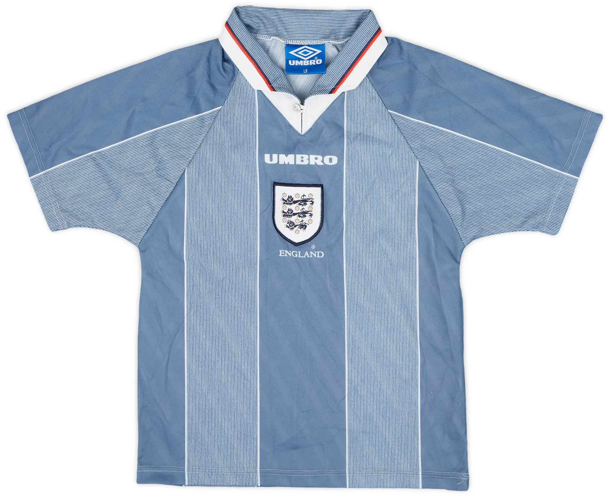 Umbro 1996-97 England Away Shirt - 8/10 - (L.Boys)