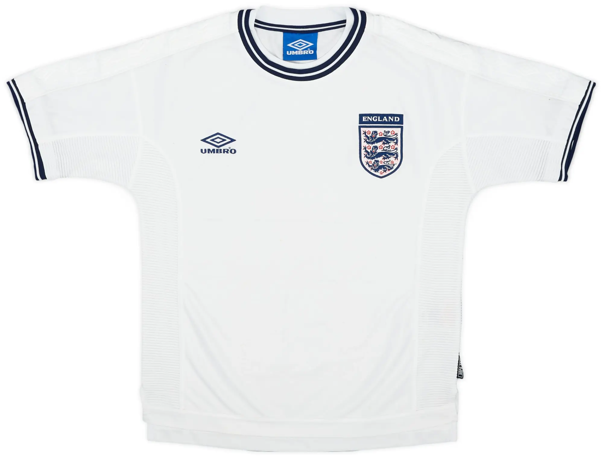 Umbro 1999-01 England Home Shirt - 8/10 - (Y)