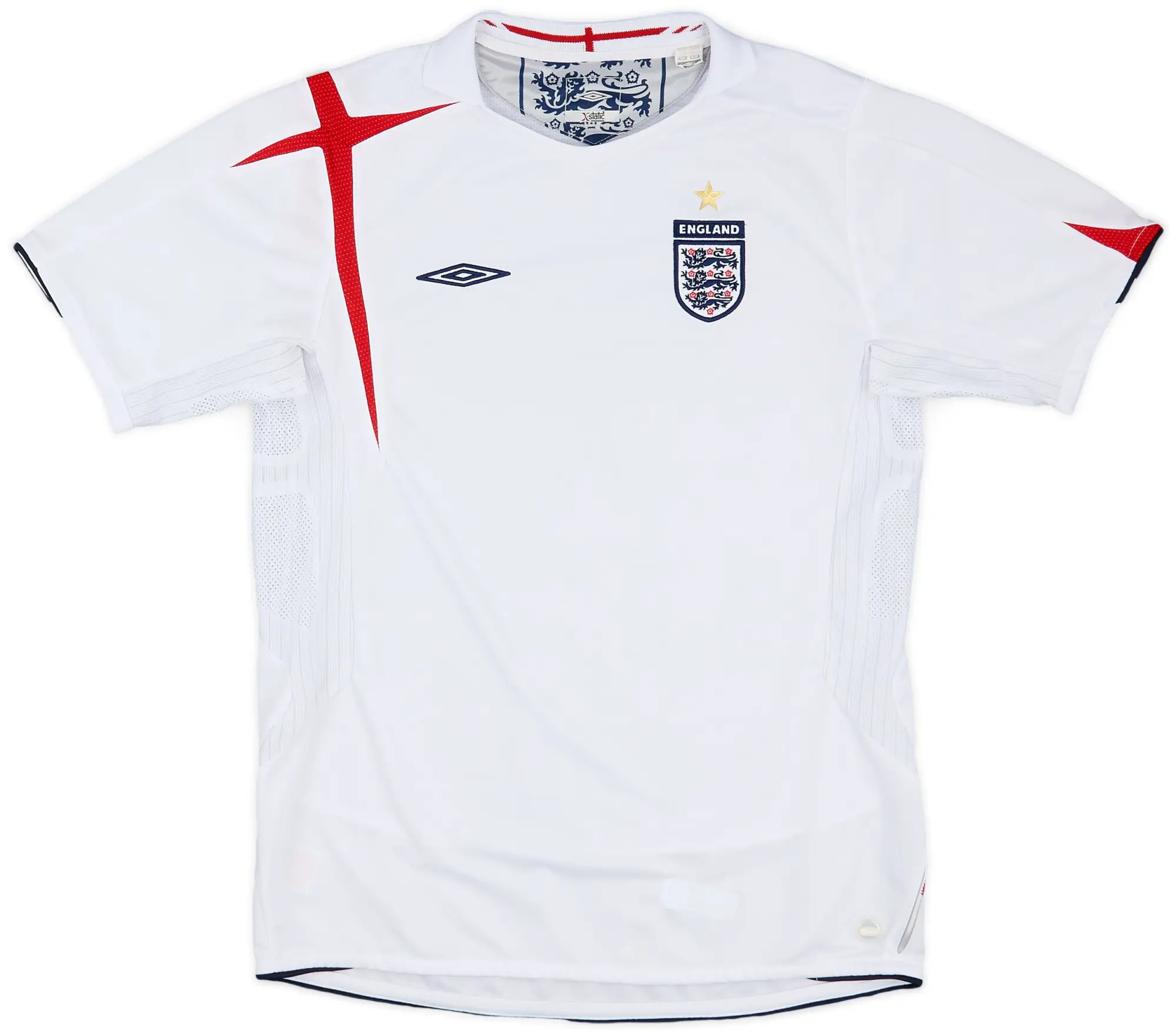 Umbro 2005-07 England Home Shirt - 7/10 - (XL.Boys)