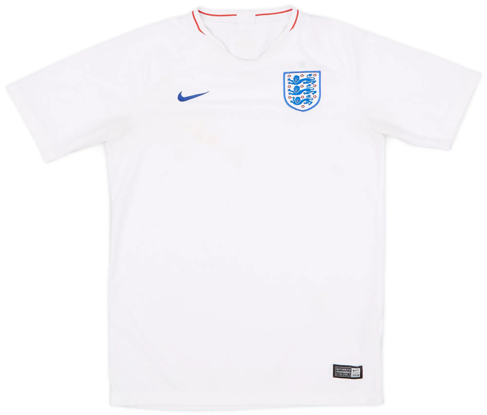 Nike 2018-19 England Home Shirt - 5/10 - (XL.Boys)