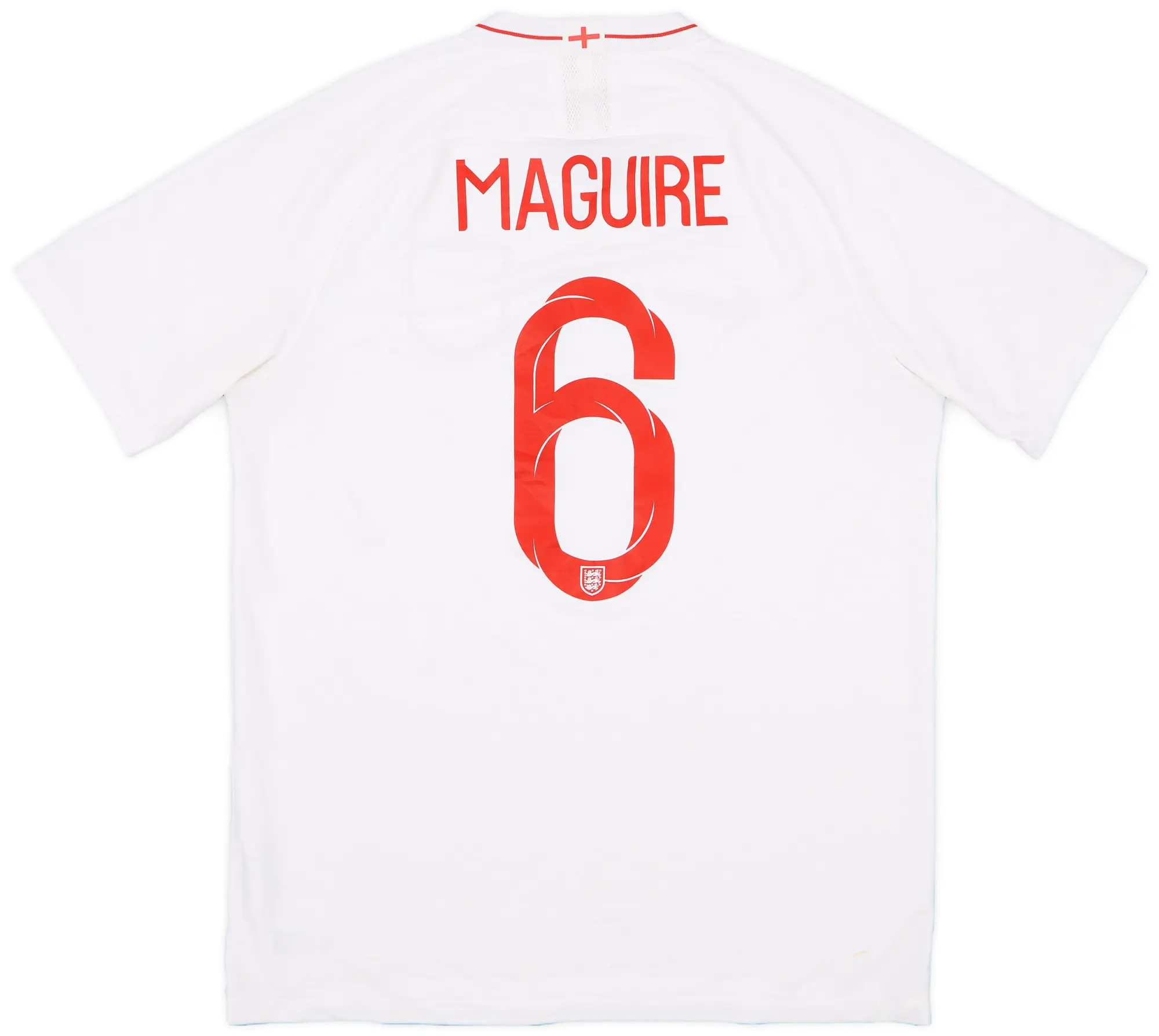 Nike 2018-19 England Home Shirt Maguire #6 - 8/10 - (L)