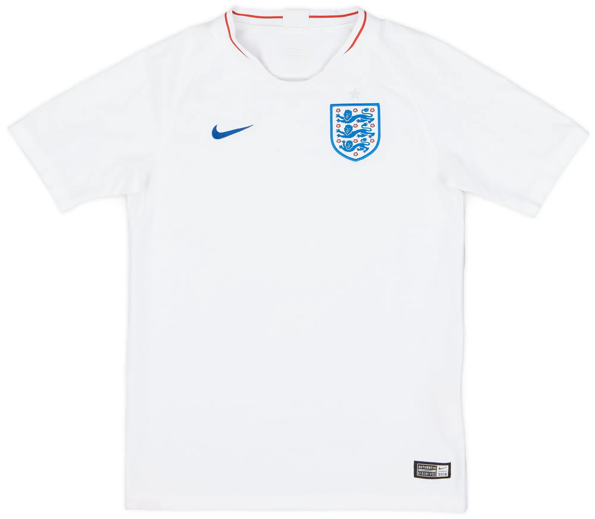 Nike 2018-19 England Home Shirt - 6/10 - (L.Boys)