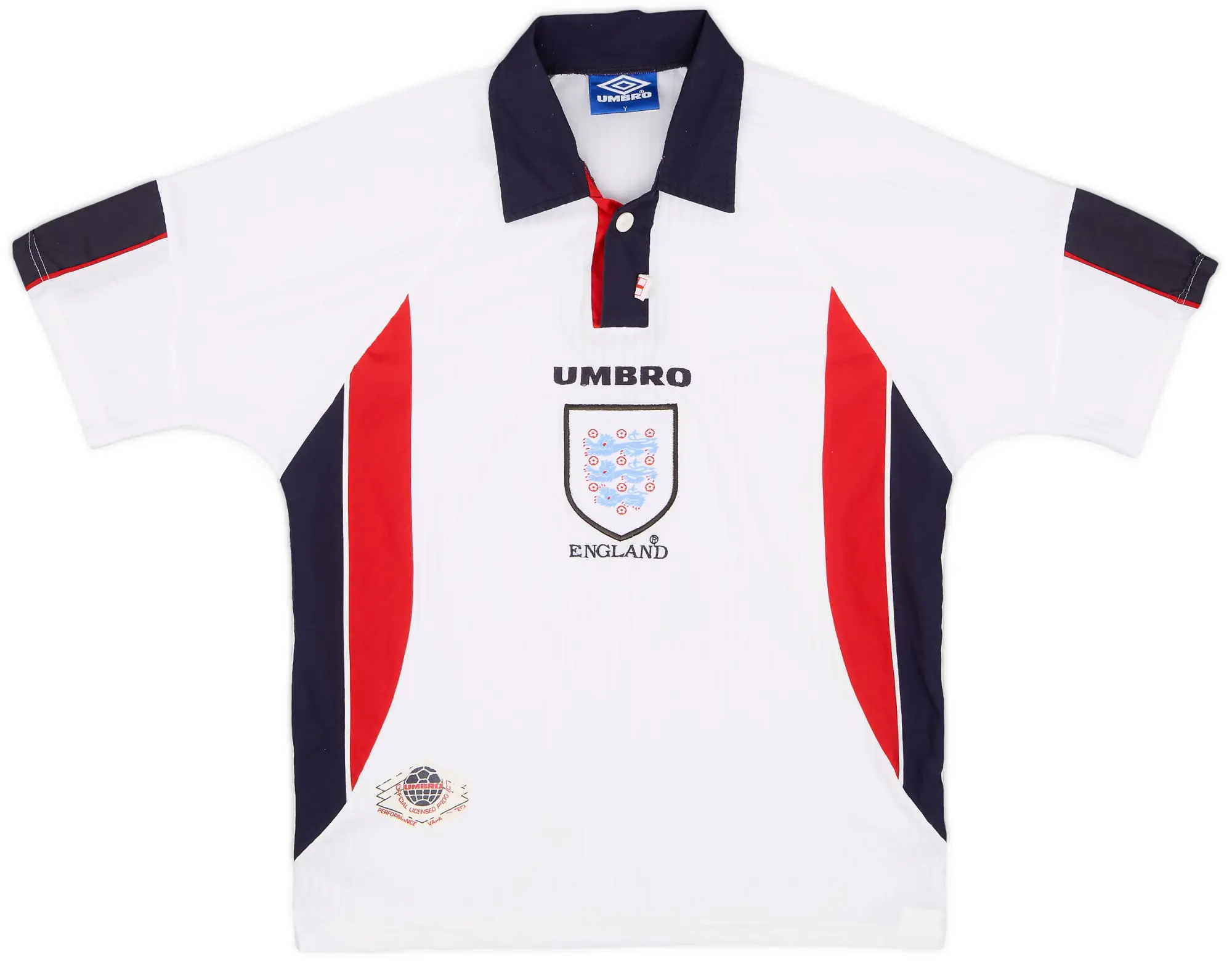 Umbro 1997-99 England Home Shirt - 7/10 - (Y)