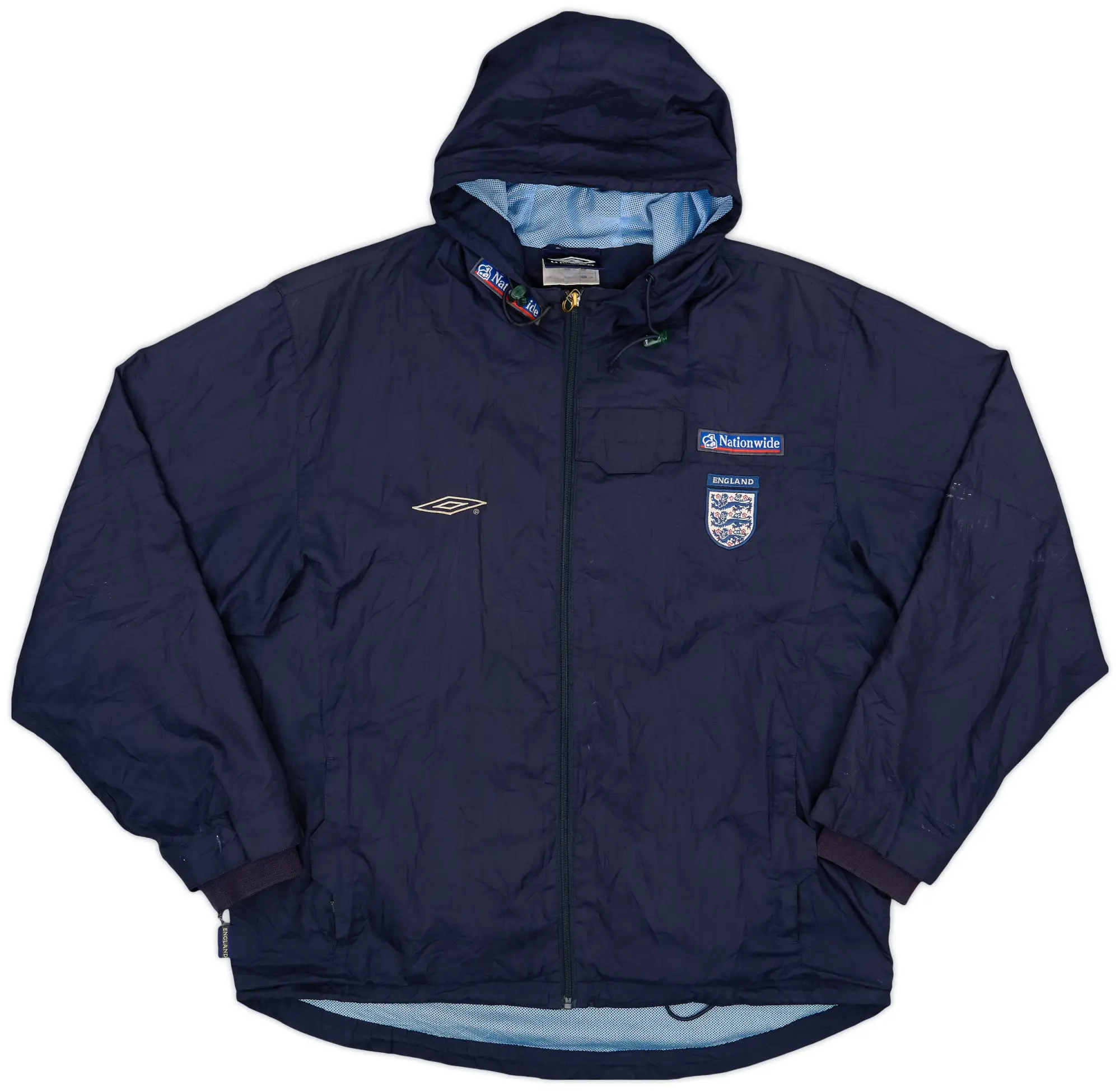 2000-02 England Umbro Rain Jacket - 5/10 - (L)