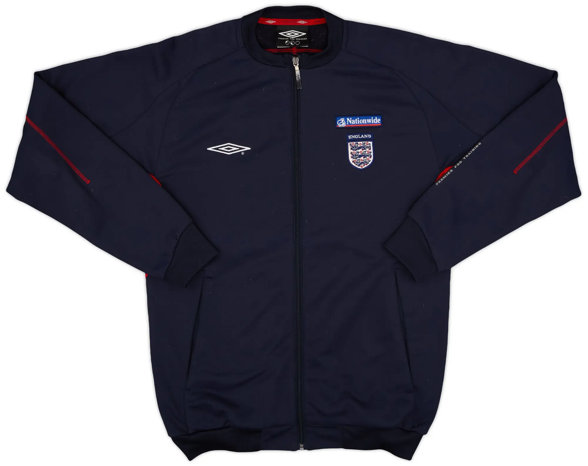 2000-02 England Umbro Track Jacket - 7/10 - (M)