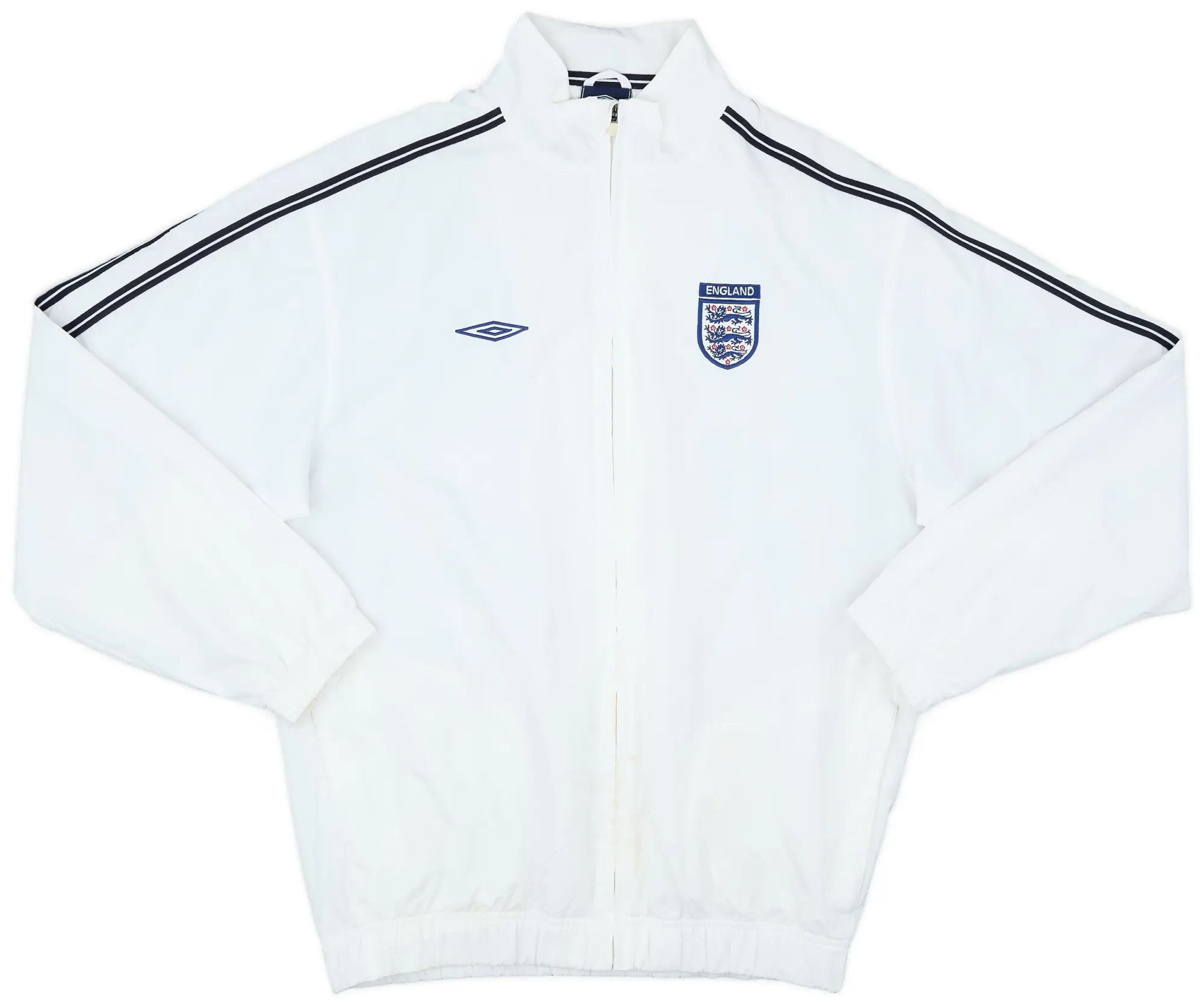 2001-02 England Umbro Track Jacket - 5/10 - (M)