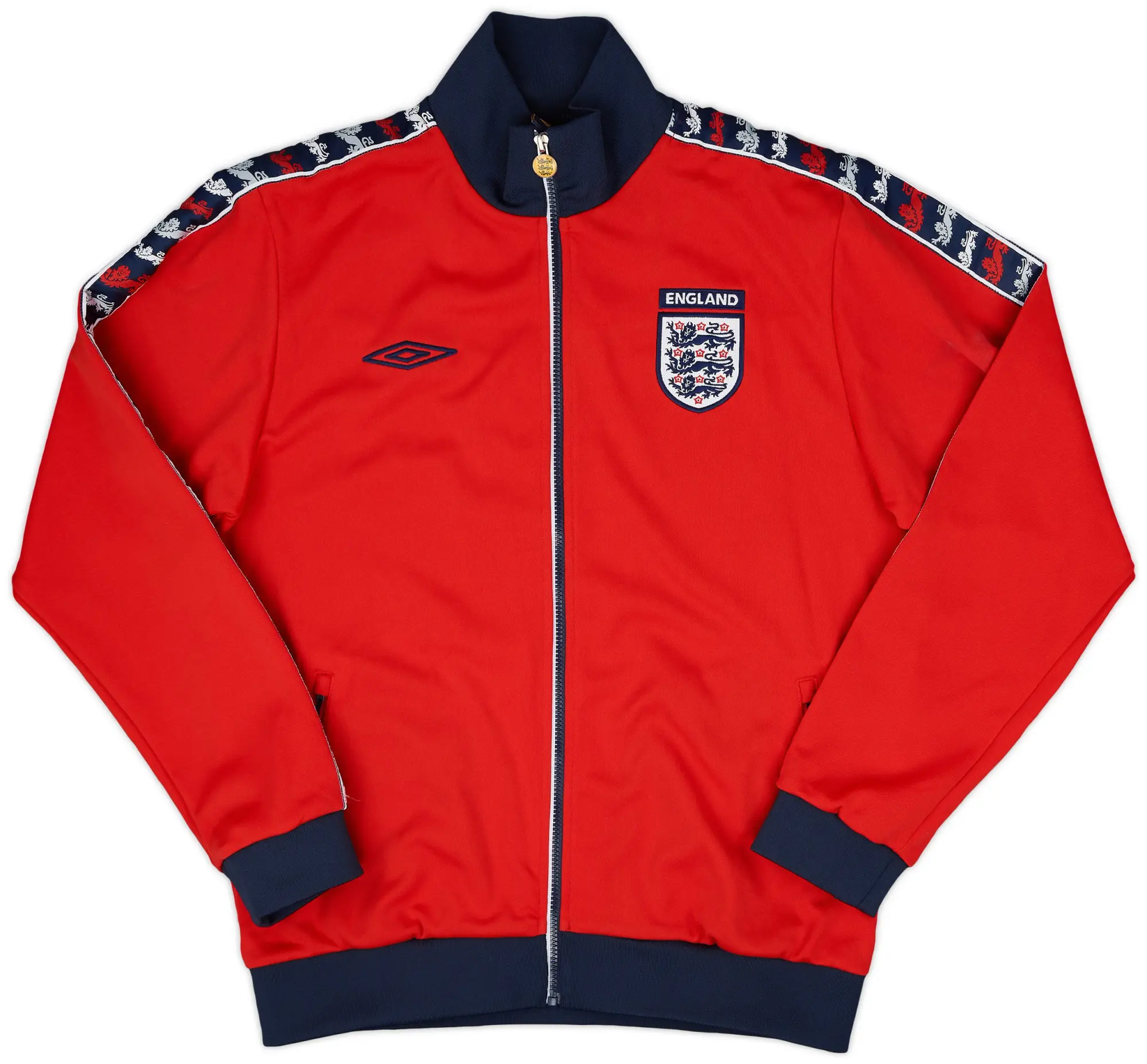 2007-09 England Umbro Track Jacket - 9/10 - (XL)