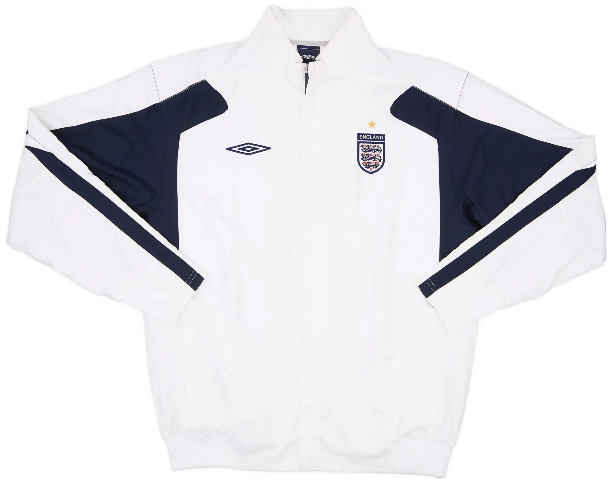 2007-09 England Umbro Track Jacket - 9/10 - (L)