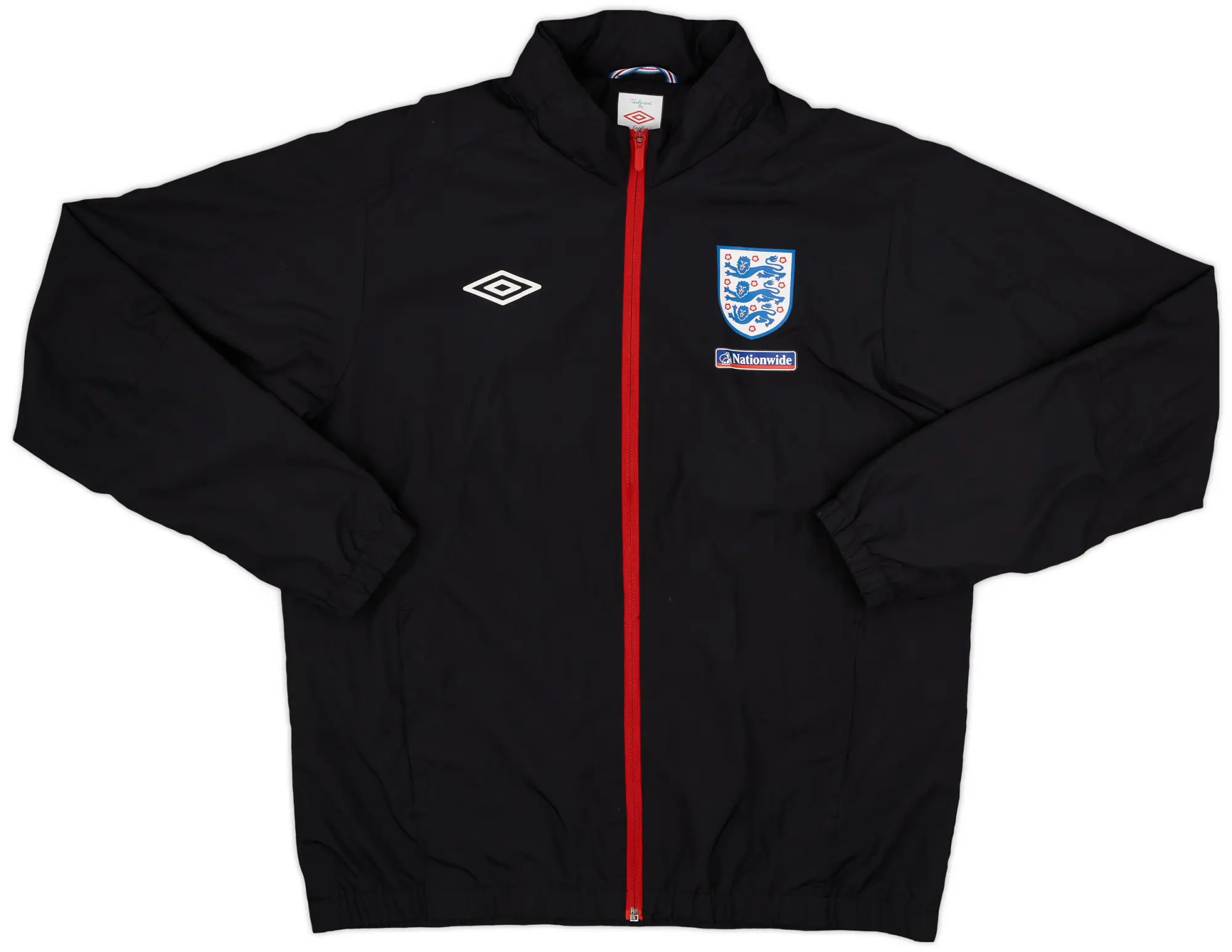 2010-11 England Umbro Hooded Rain Jacket - 8/10 - (L)