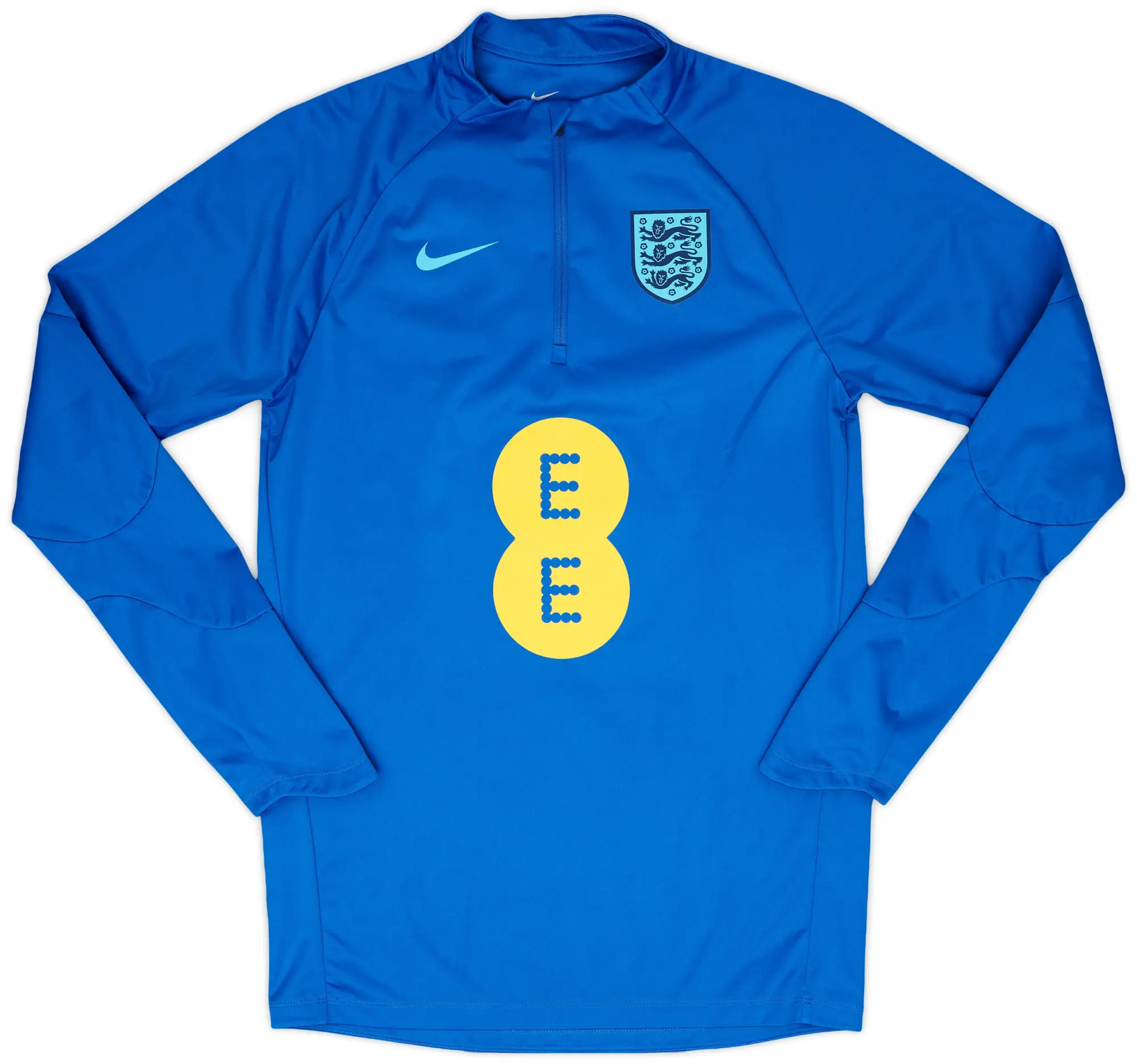 2022-23 England Nike 1/4 Zip Drill Top - 10/10 - (S)