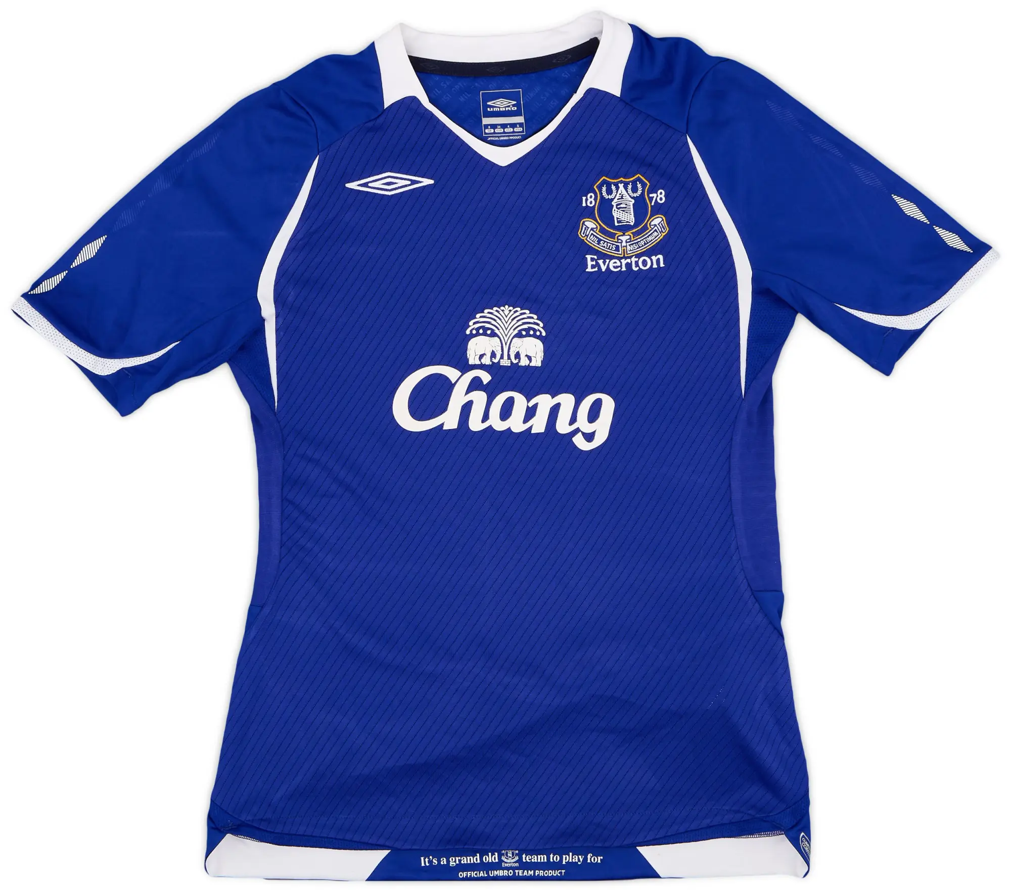 Umbro 2008-09 Everton Home Shirt - 9/10 - (Women's S)