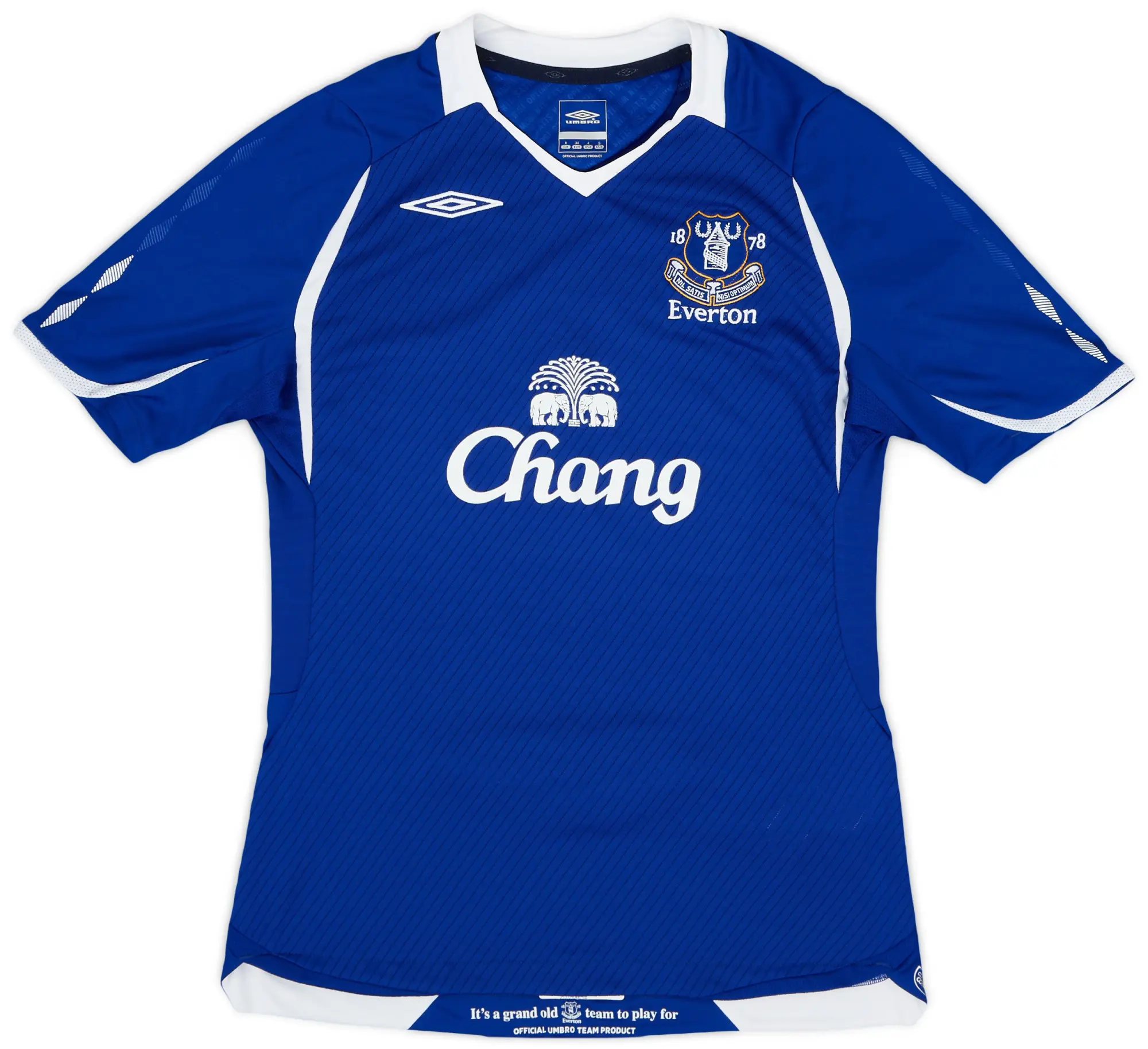 Umbro 2008-09 Everton Home Shirt - 9/10 - (Women's S)