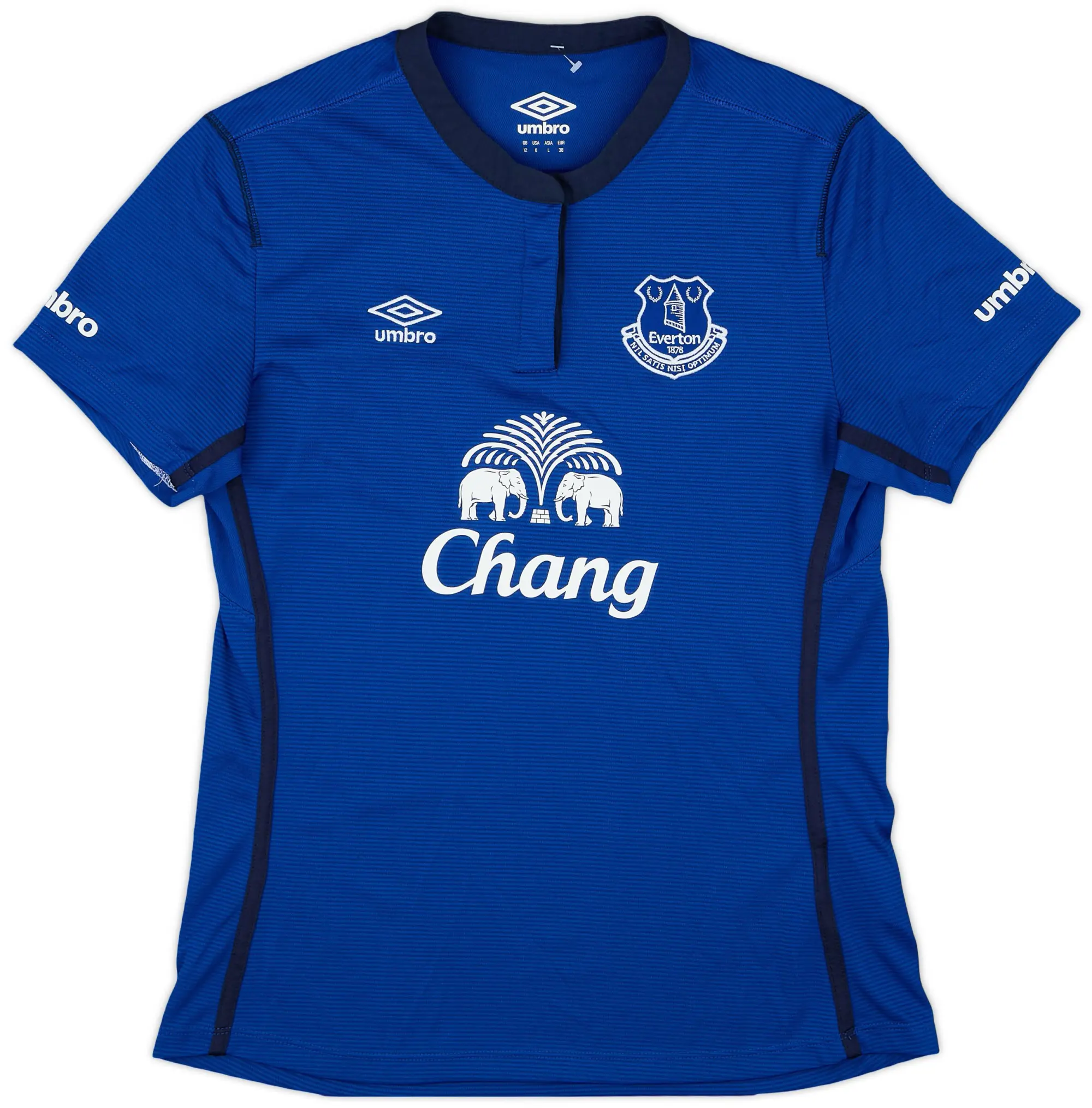 Umbro 2014-15 Everton Home Shirt - 9/10 - (Women's L)