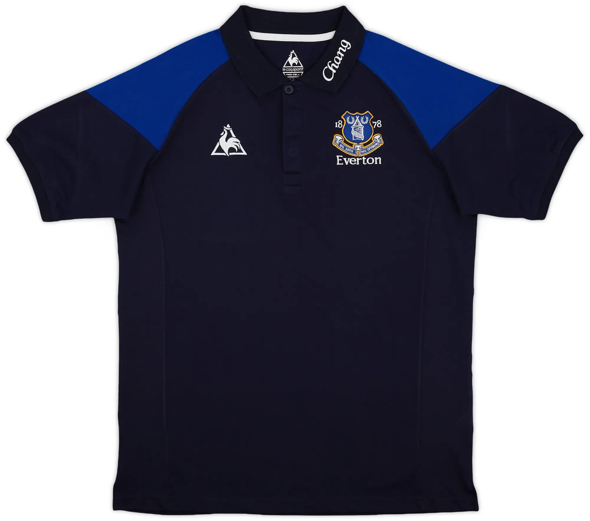 2011-12 Everton Le Coq Sportif Polo Shirt - 8/10 - (L)