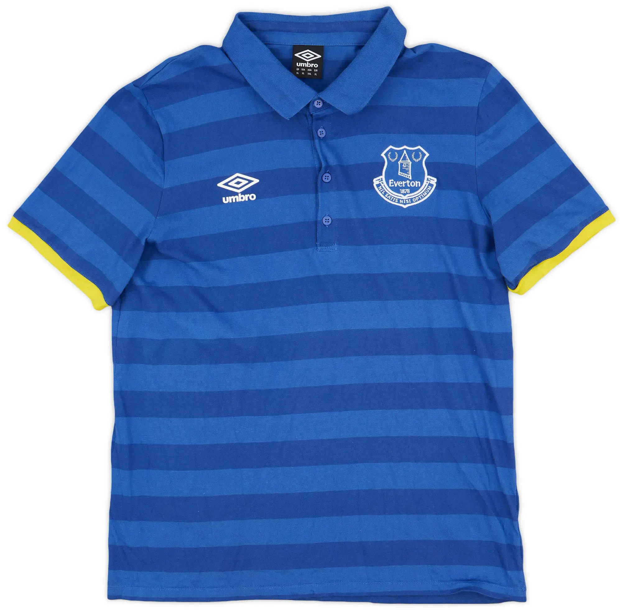 2015-16 Everton Umbro Polo Shirt - 9/10 - (XL)