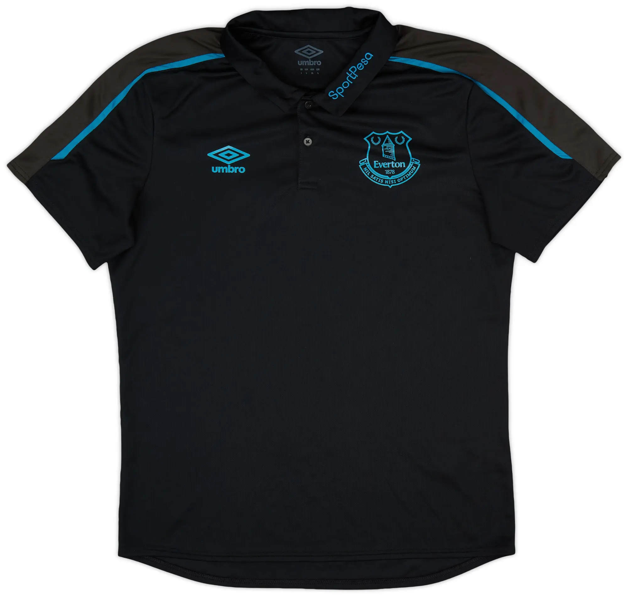 2017-18 Everton Umbro Polo Shirt - 7/10 - (L)