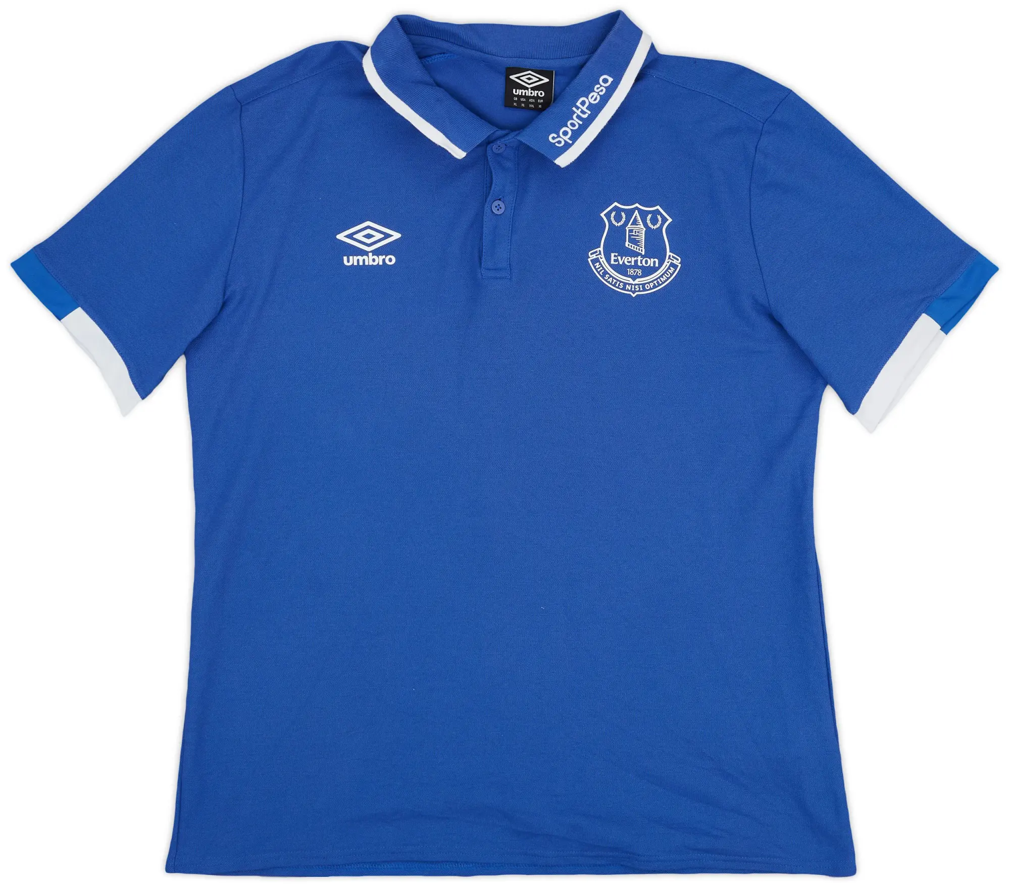 2019-20 Everton Umbro Polo Shirt - 8/10 - (XL)