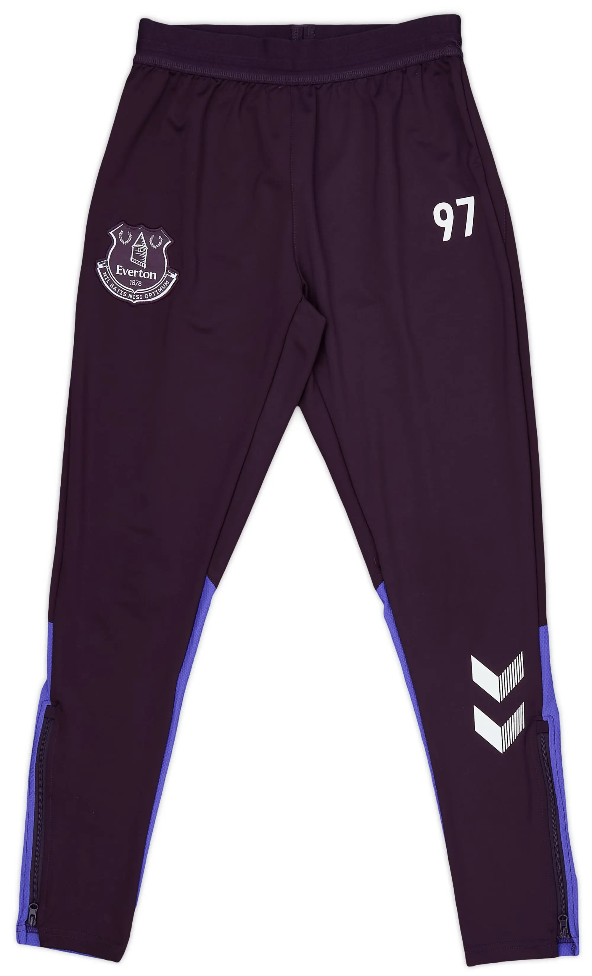 2021-22 Everton Player Issue Hummel Track Pants/Bottoms #97 - 8/10 - (S)