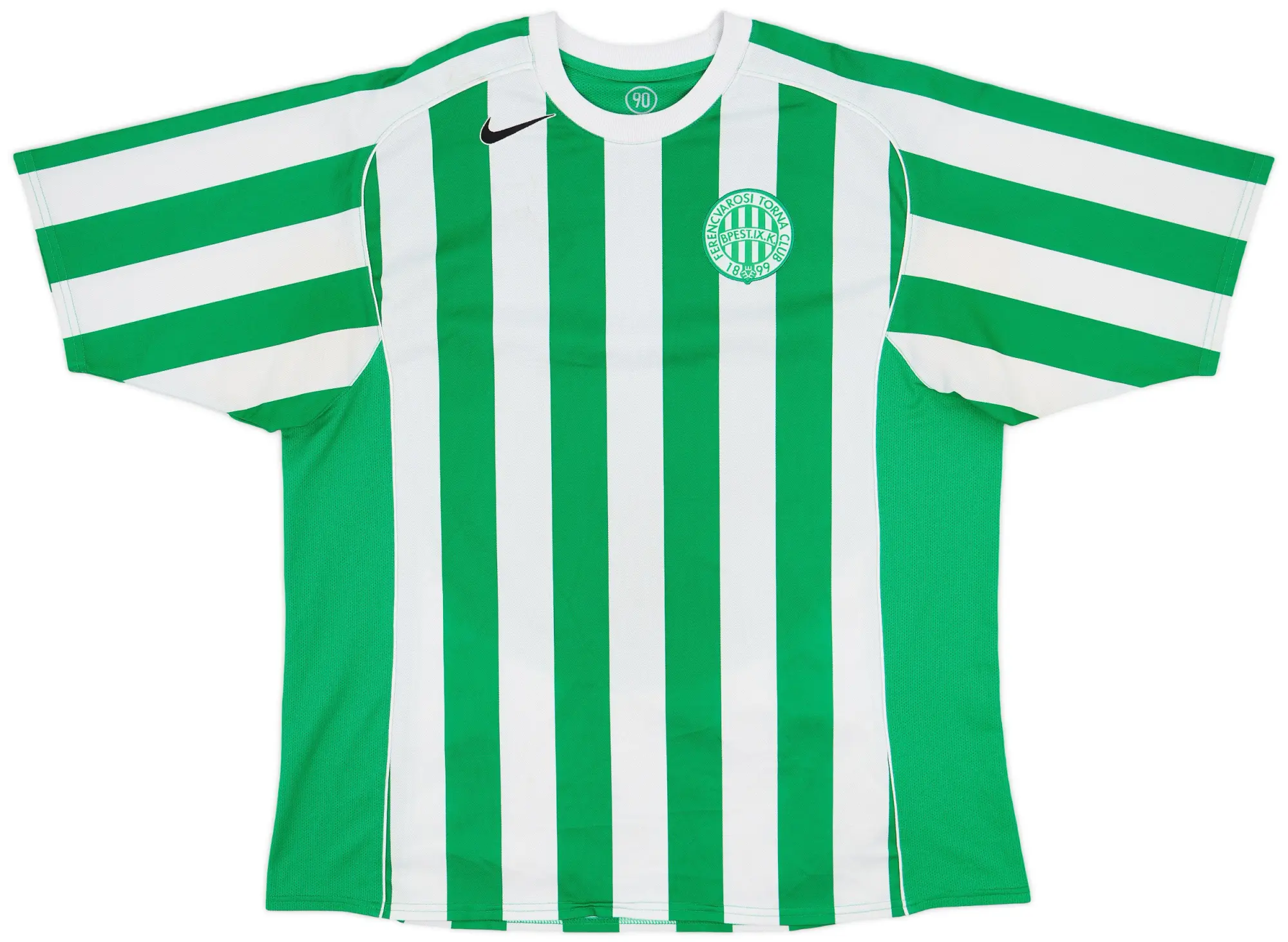 Nike 2004-06 Ferencvaros Home Shirt - 6/10 - (XXL)