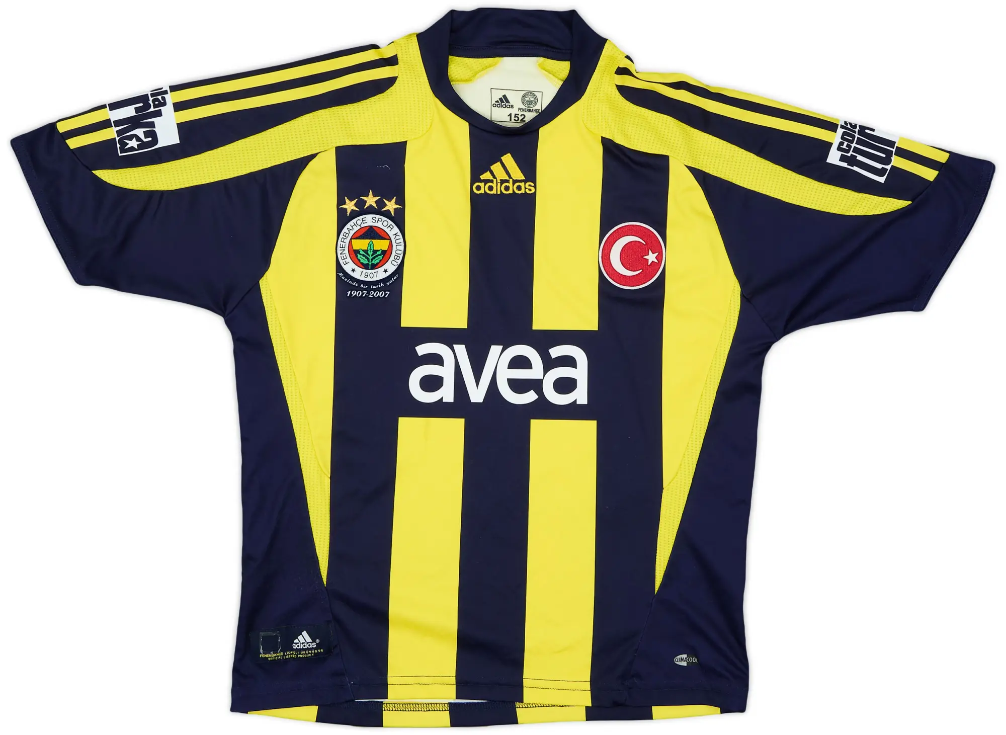adidas 2007-08 Fenerbahce Home Shirt - 6/10 - (M.Boys)