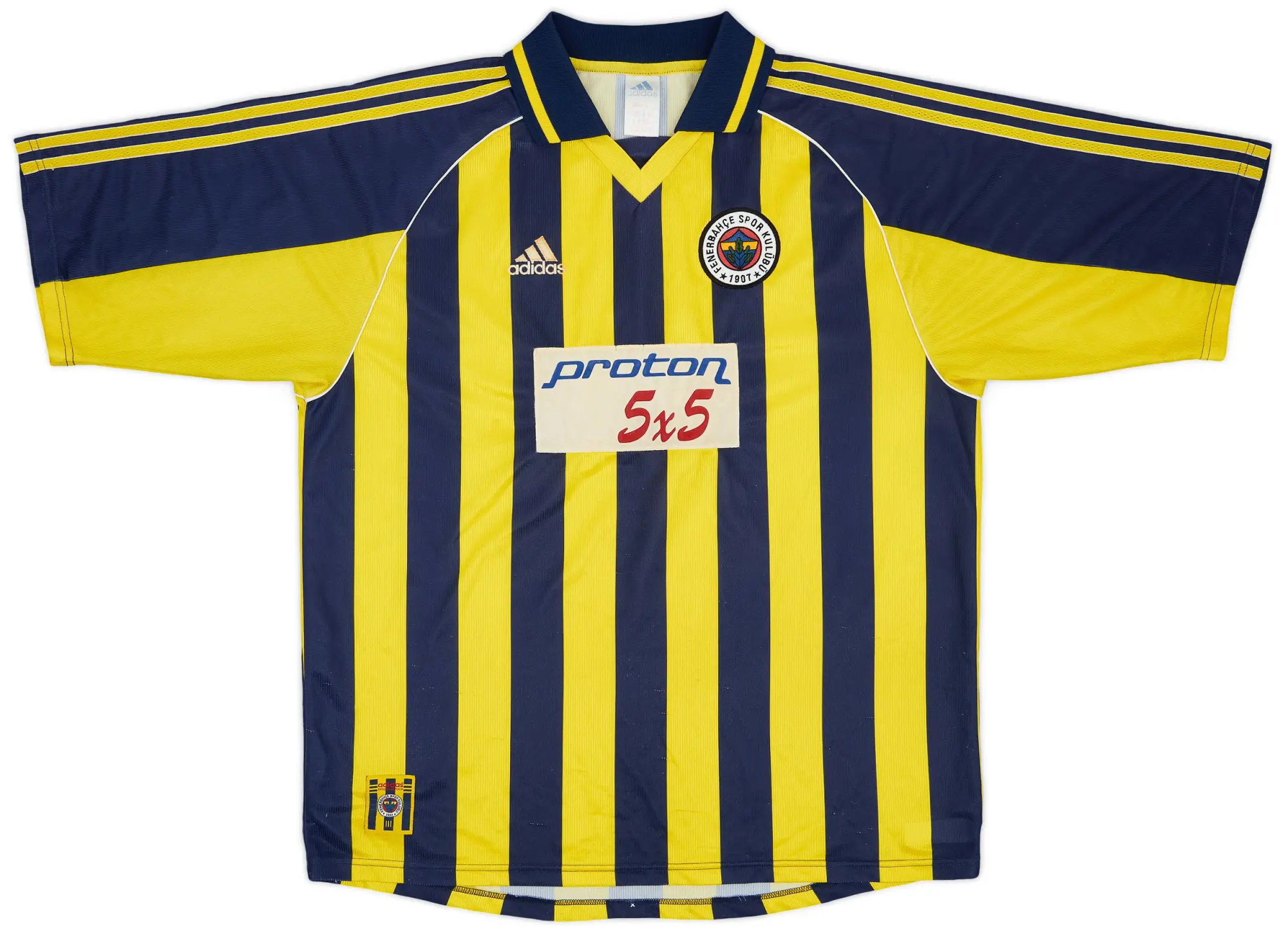 adidas 1999-00 Fenerbahce Home Shirt - 6/10 - (XL)