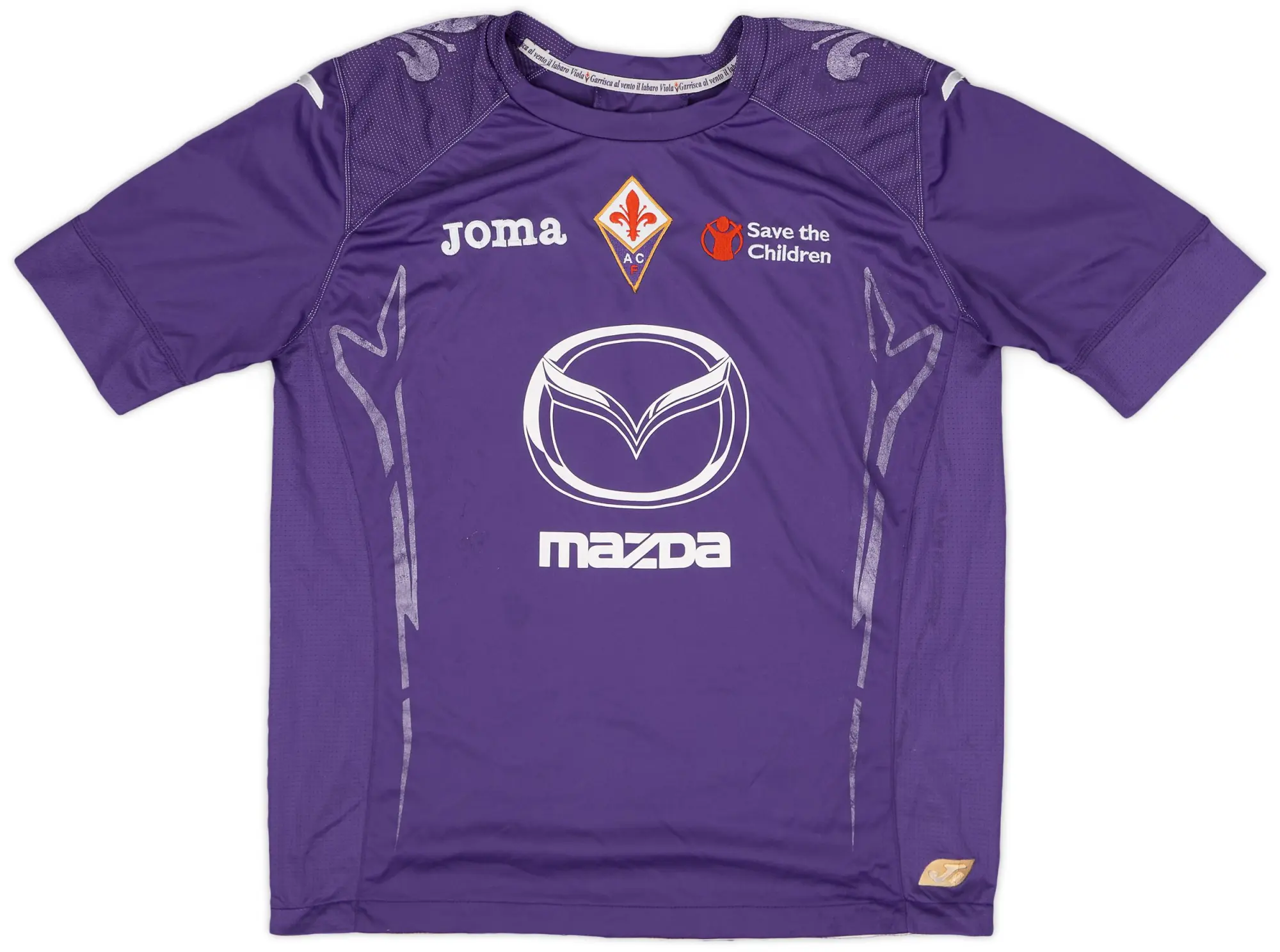 Joma 2012-13 Fiorentina Home Shirt - 4/10 - (S)