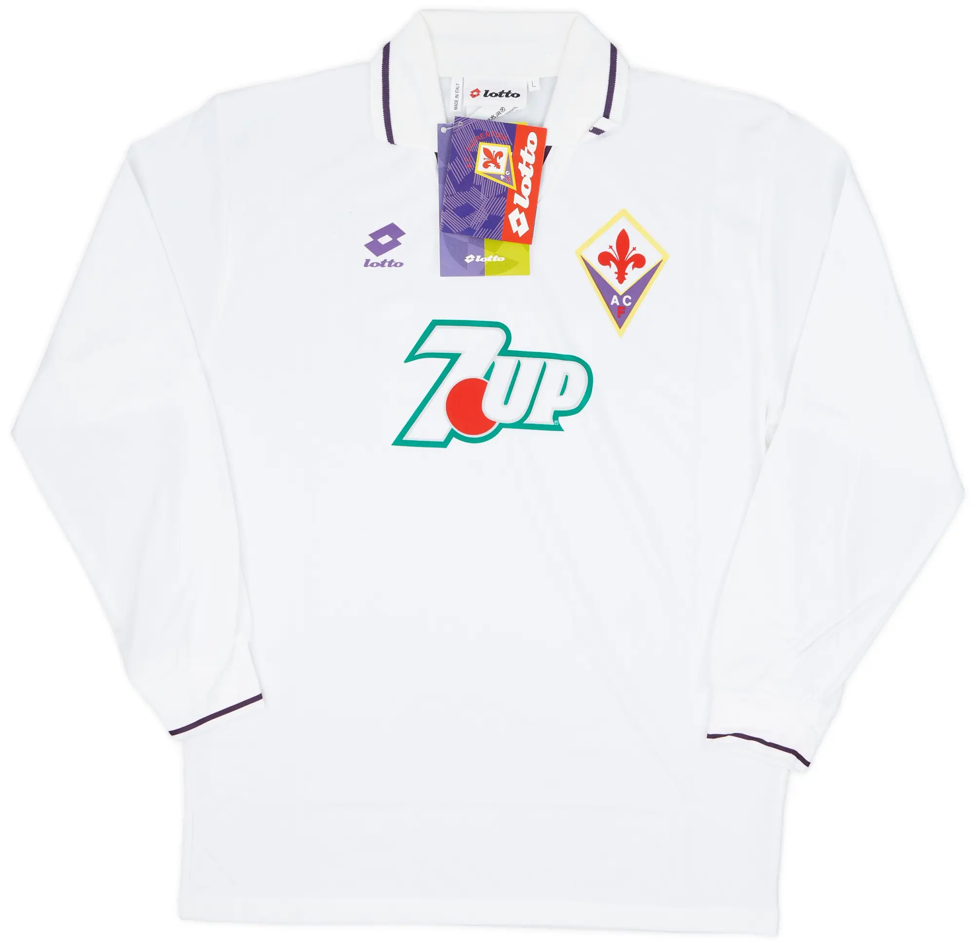 Lotto 1992-93 Fiorentina Third L/S Shirt (L)