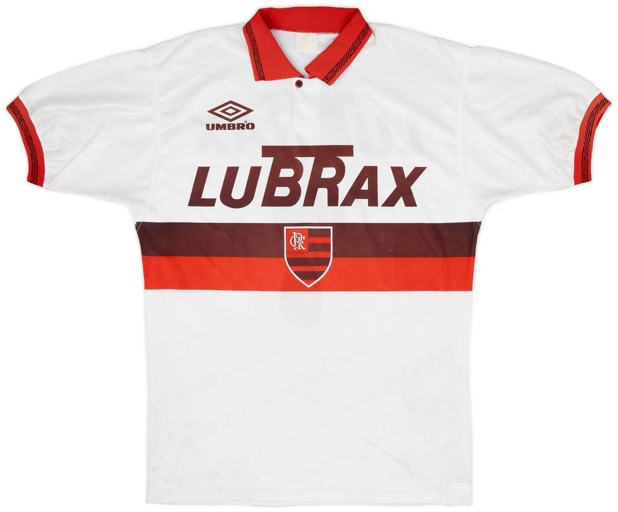 Umbro 1993-94 Flamengo Away Shirt #7 - 6/10 - (L)